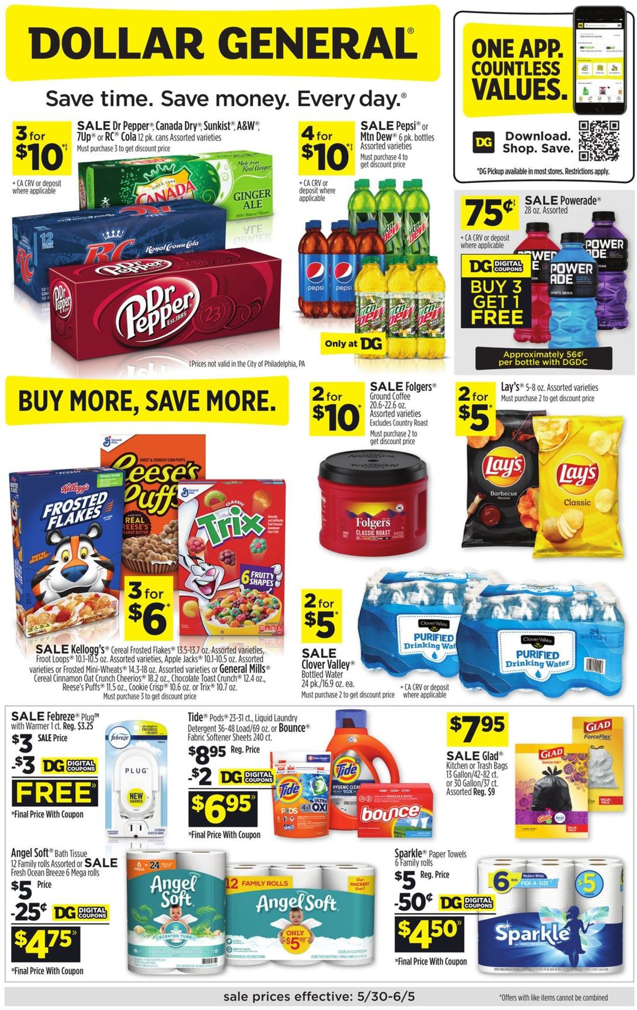 Dollar General Ad from 05/30/2021