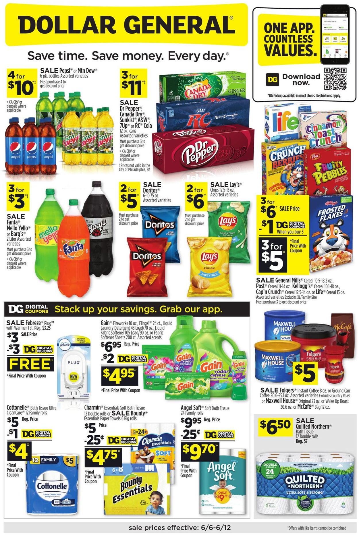 Dollar General Ad from 06/06/2021