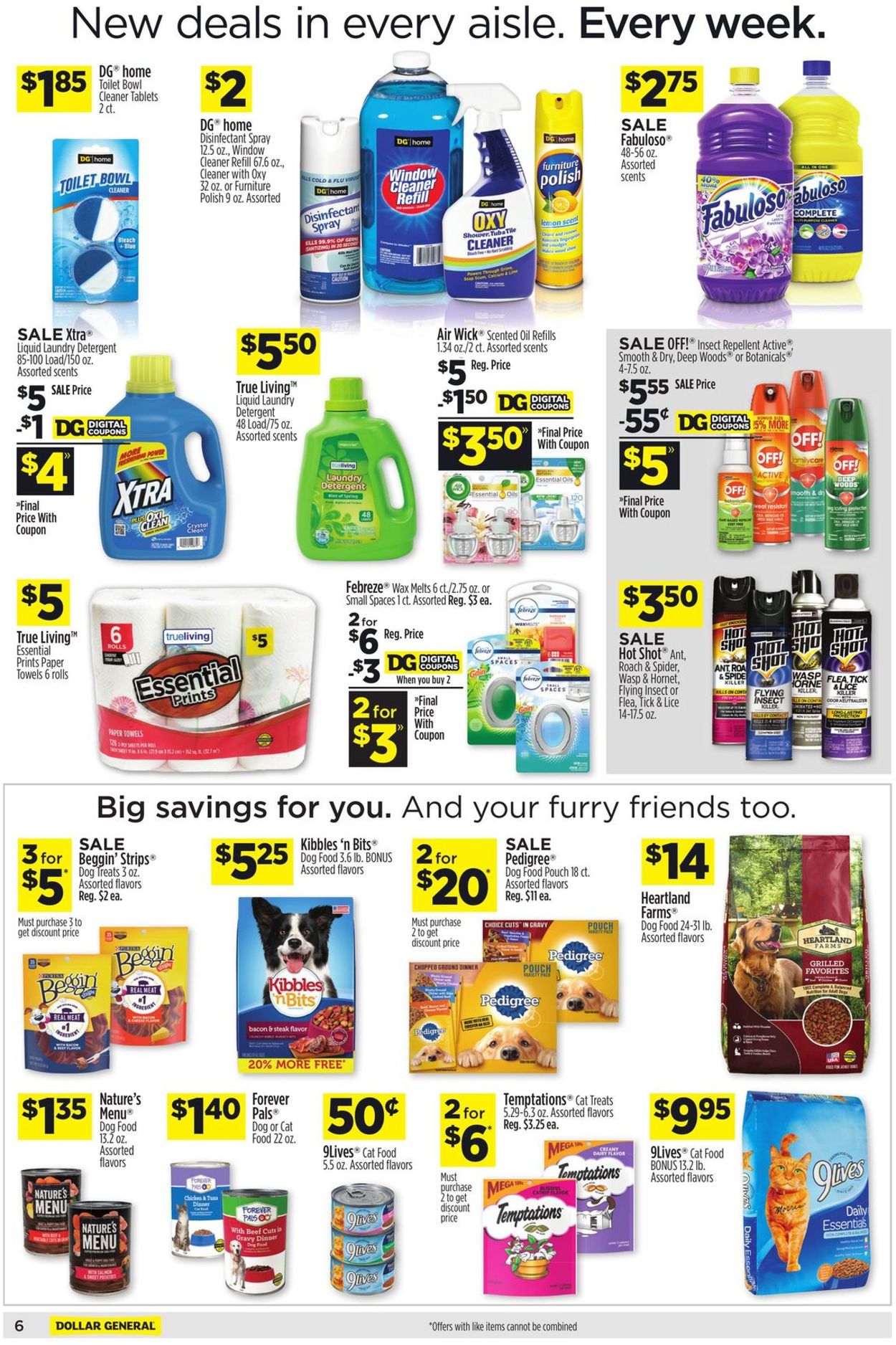 Dollar General Ad from 07/18/2021