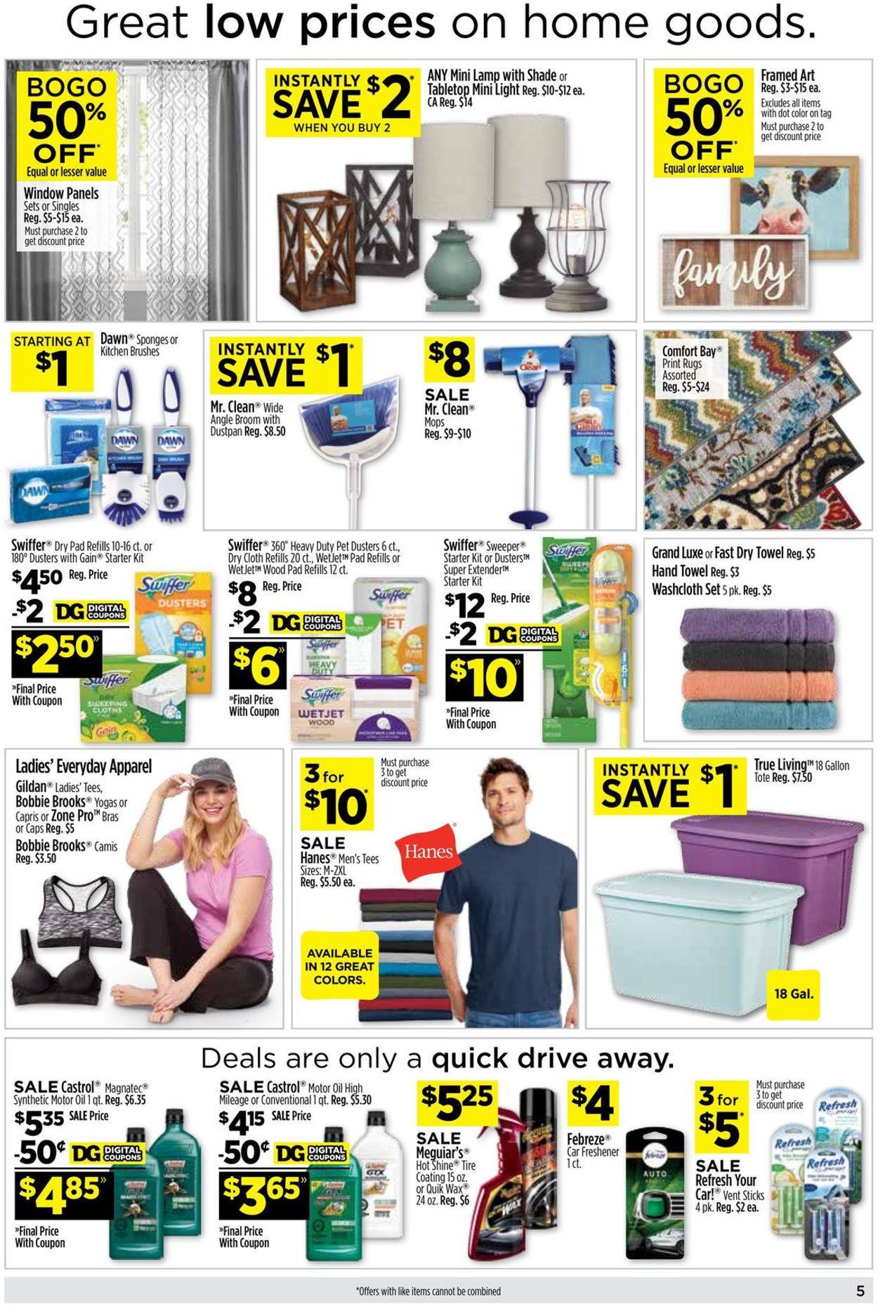 Dollar General Ad from 08/15/2021