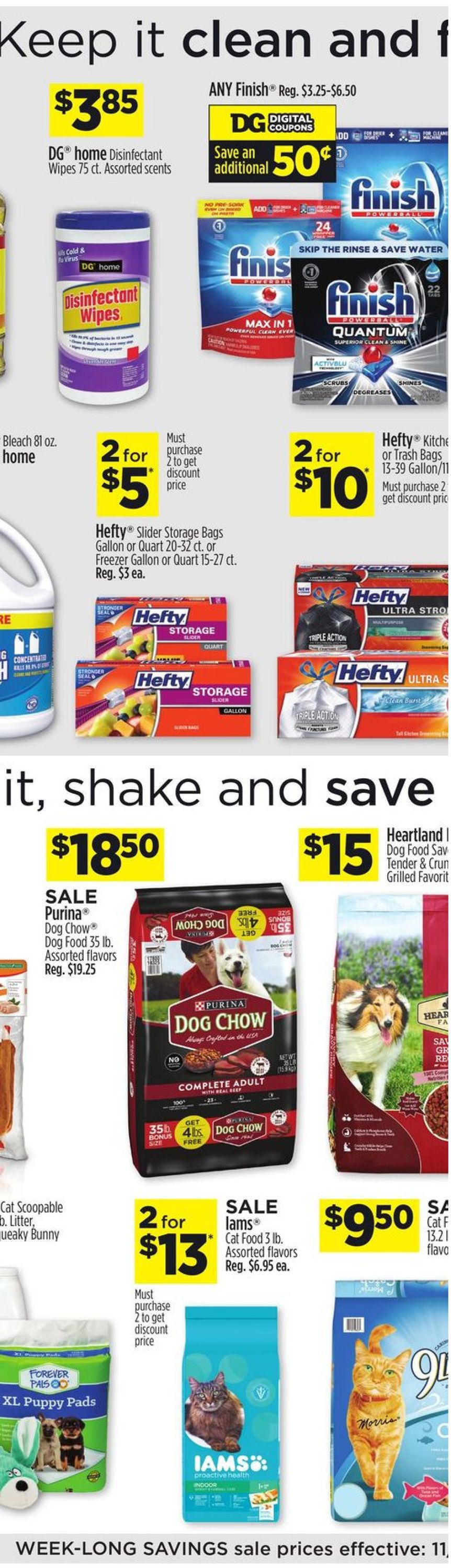 Dollar General Ad from 11/28/2021