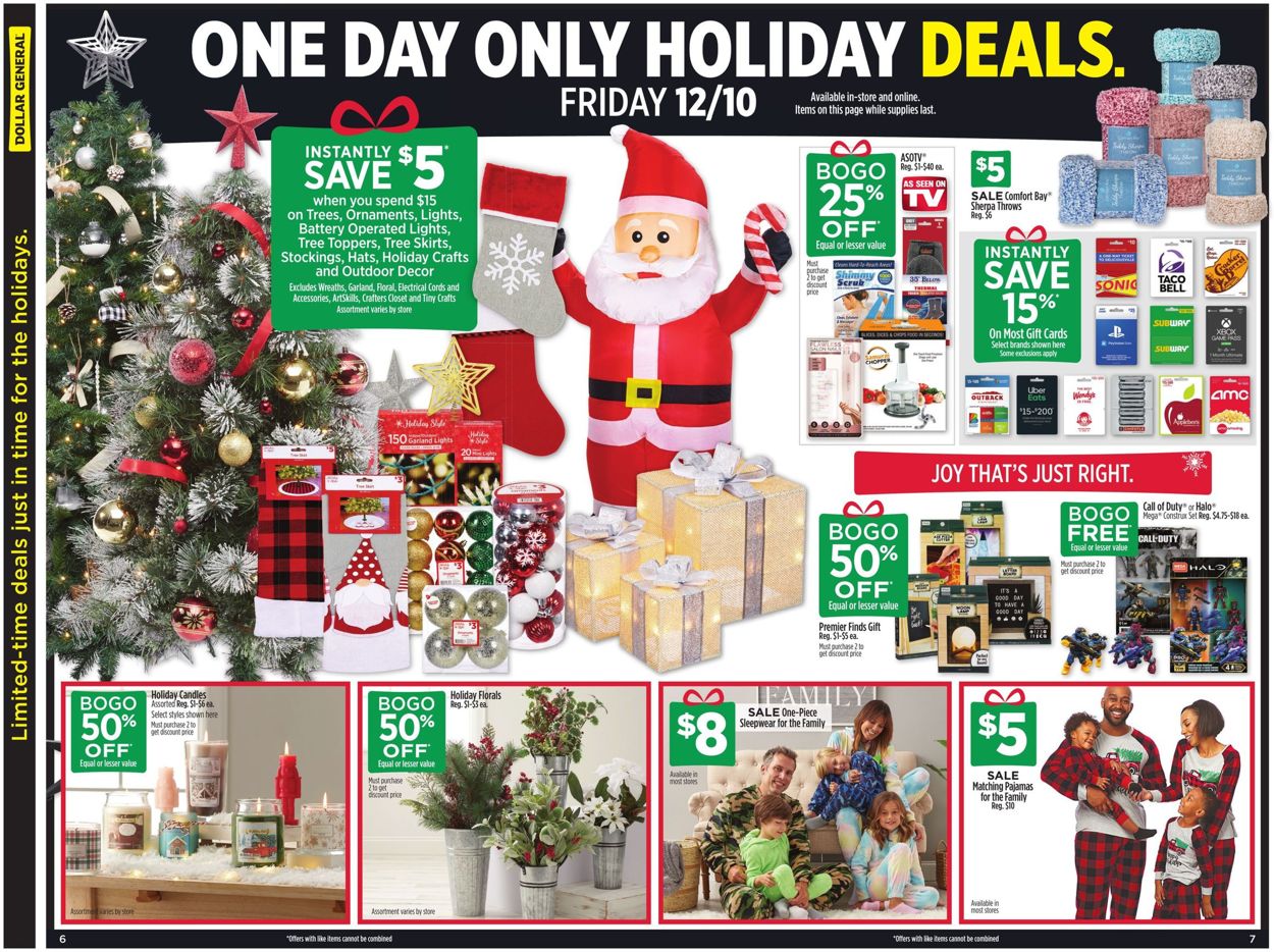 Dollar General Ad from 12/05/2021