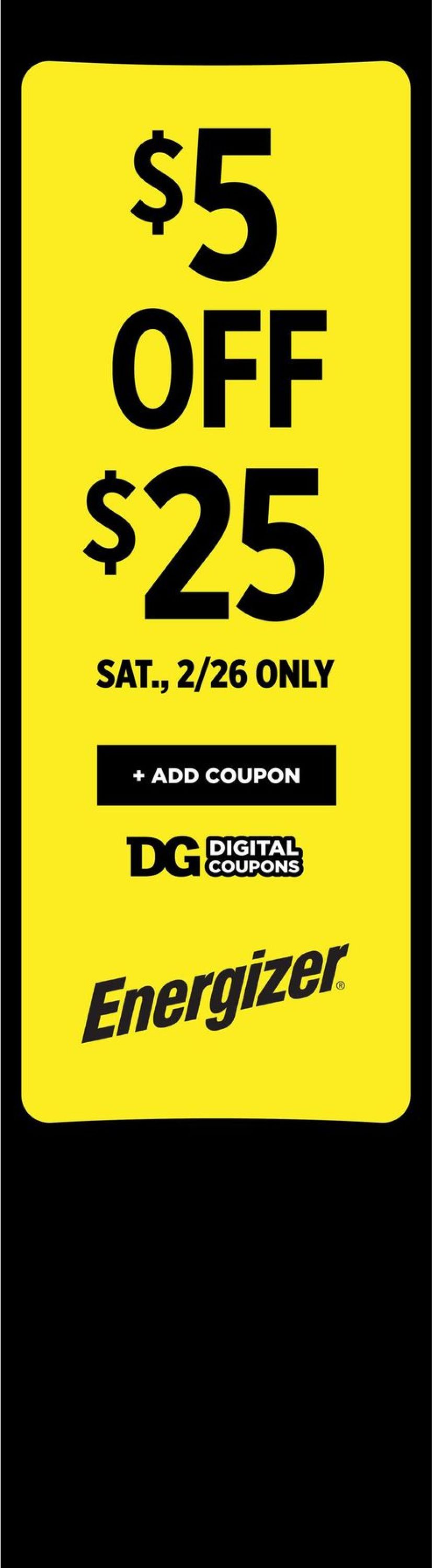 Dollar General Ad from 02/20/2022