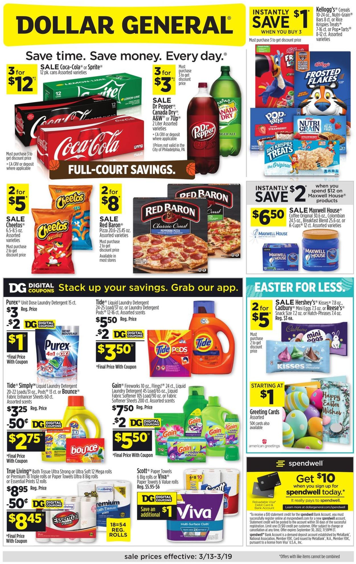 Dollar General Ad from 03/13/2022