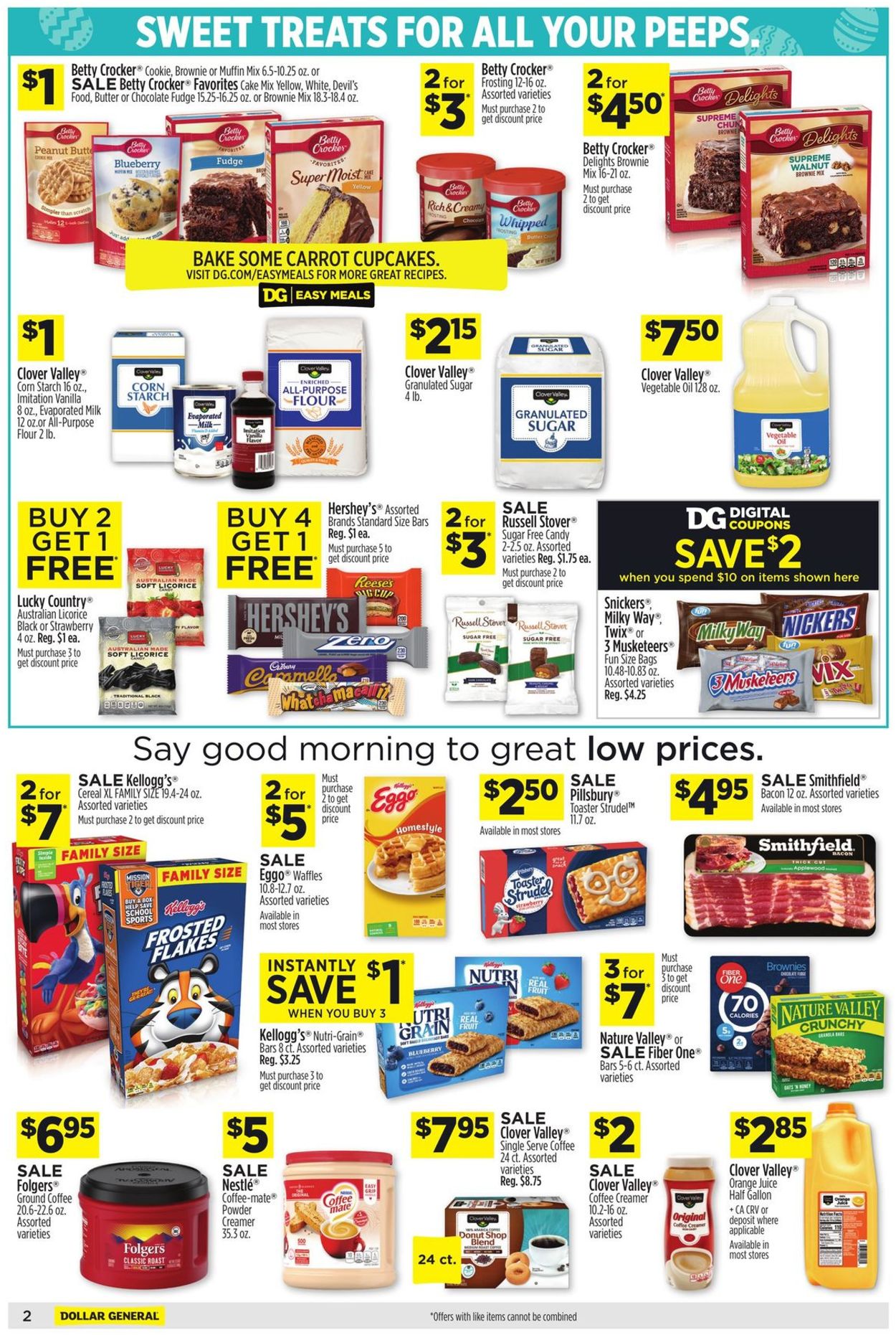 Dollar General Ad from 03/20/2022