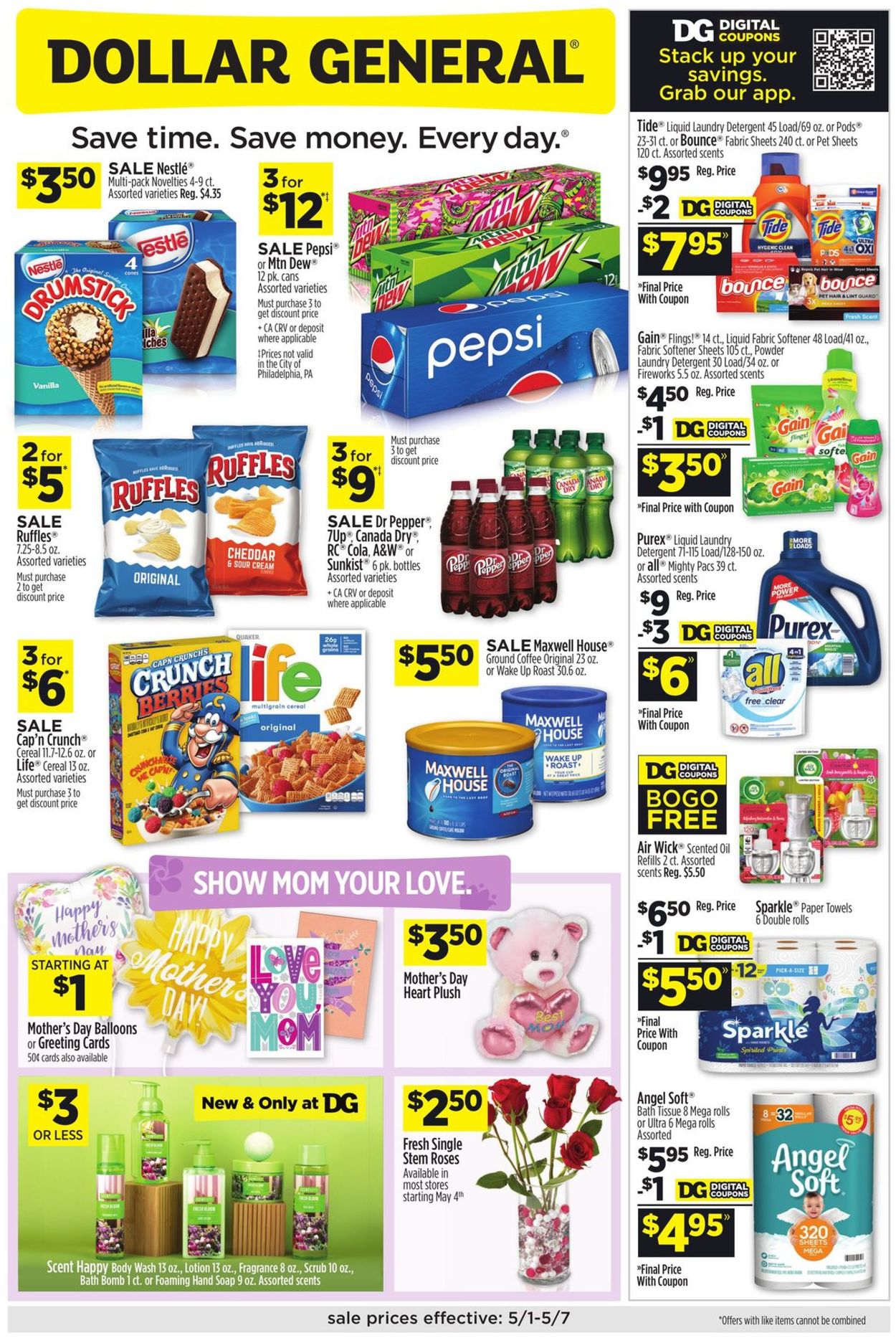 Dollar General Ad from 05/01/2022