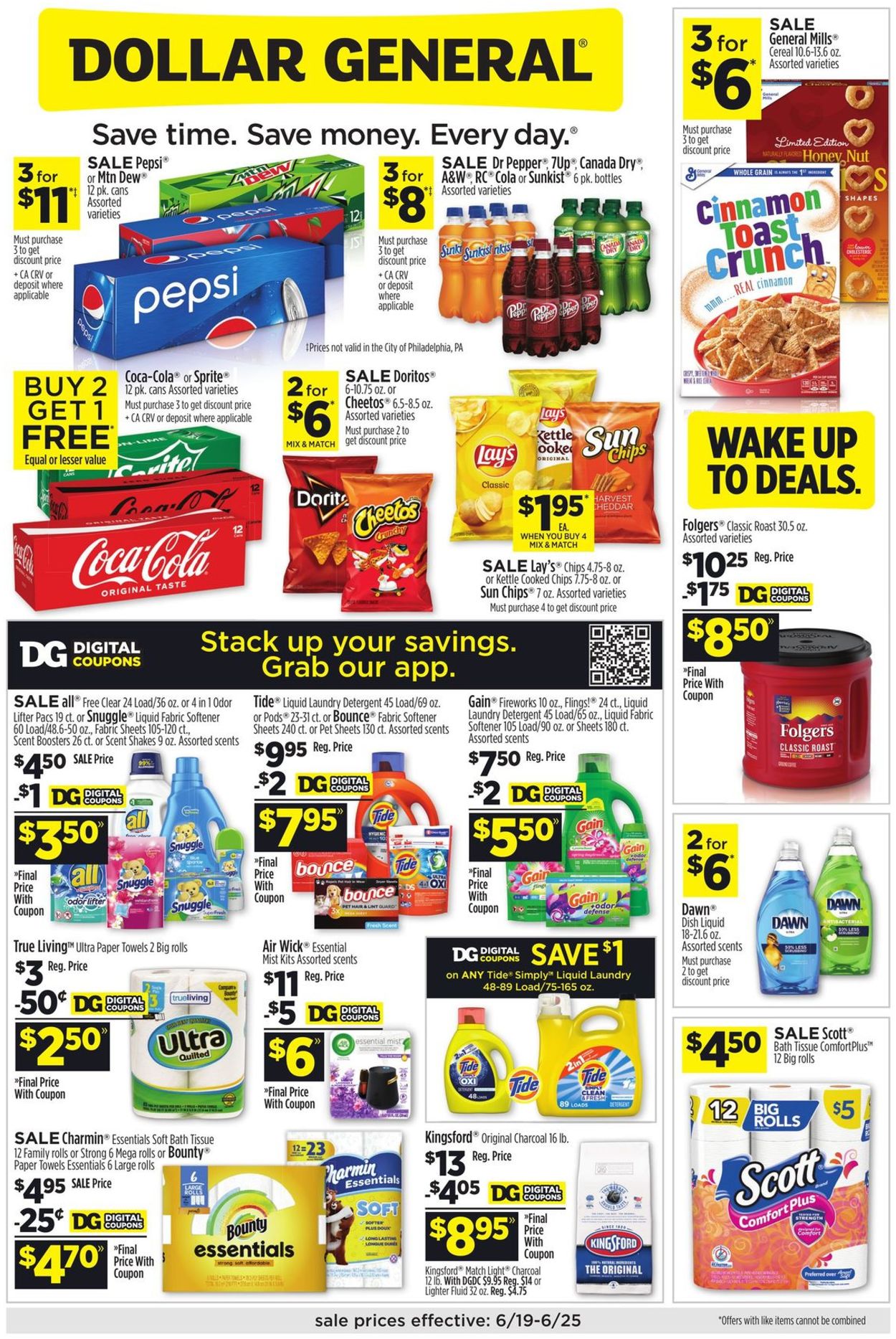 Dollar General Ad from 06/19/2022