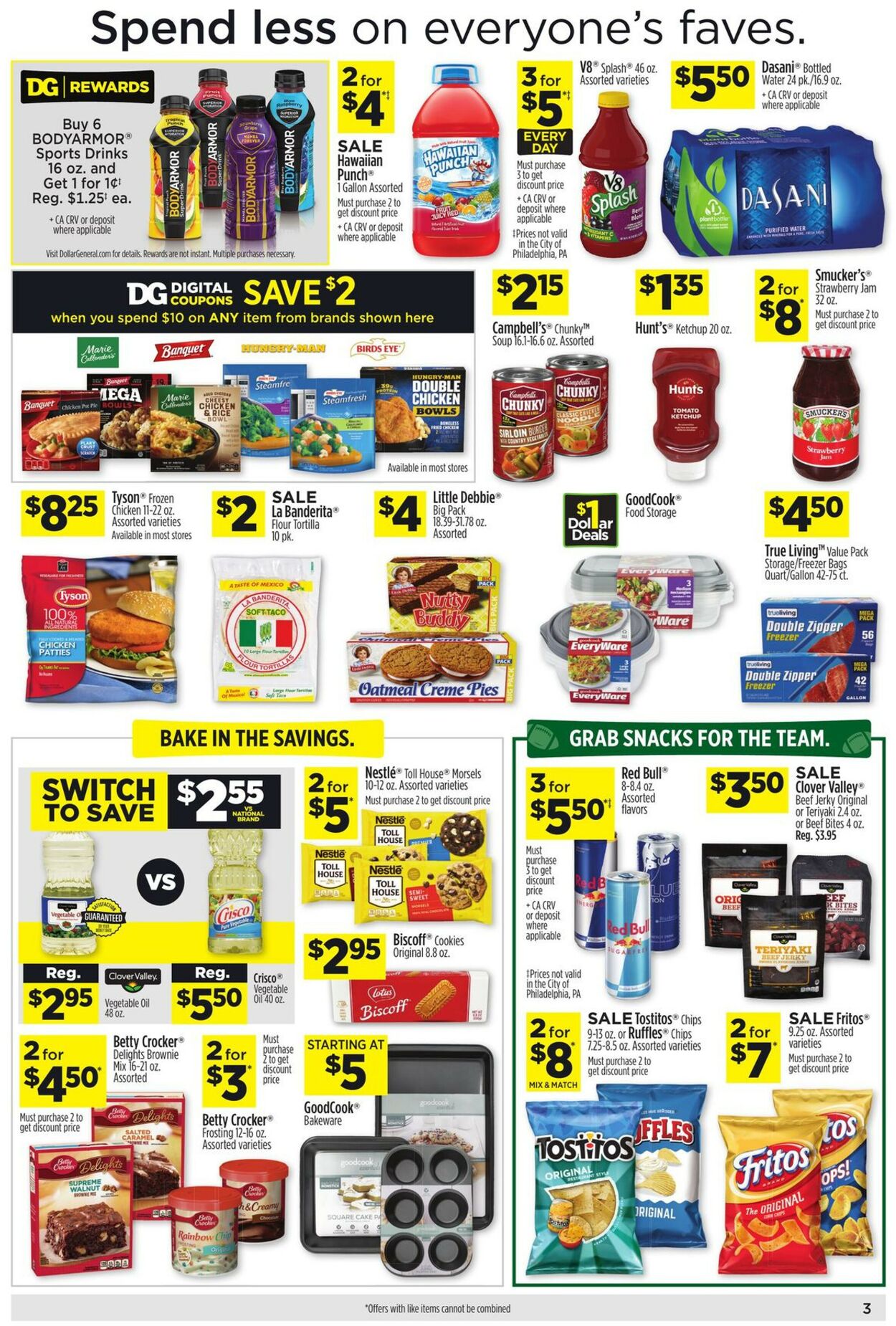 Dollar General Ad from 09/11/2022