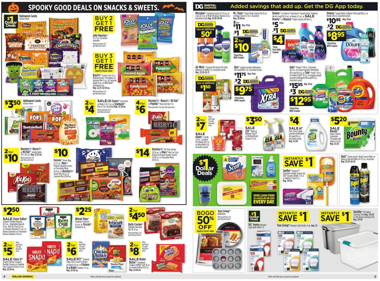 Dollar General Ad from 09/18/2022