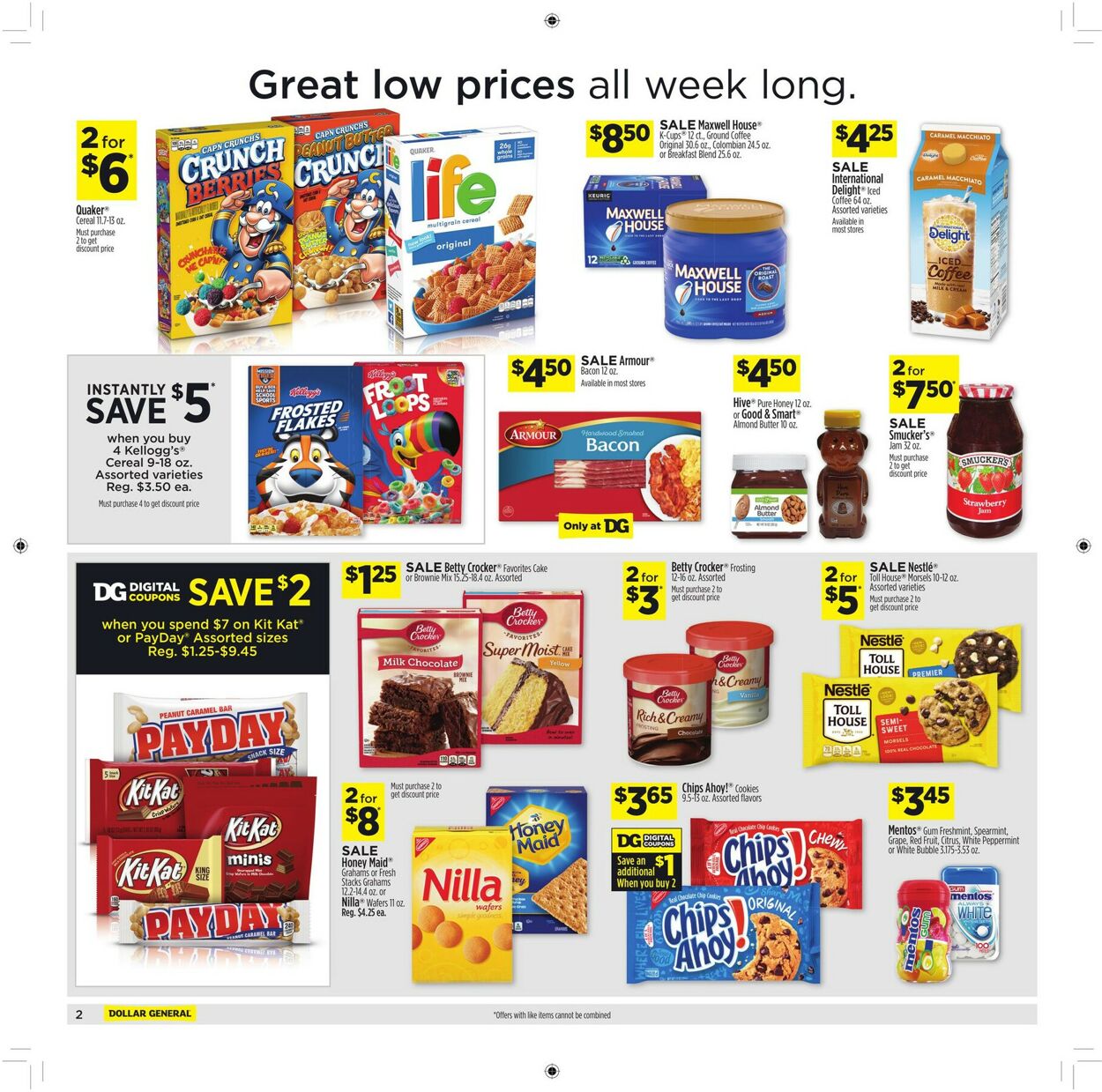 Dollar General Ad from 10/02/2022