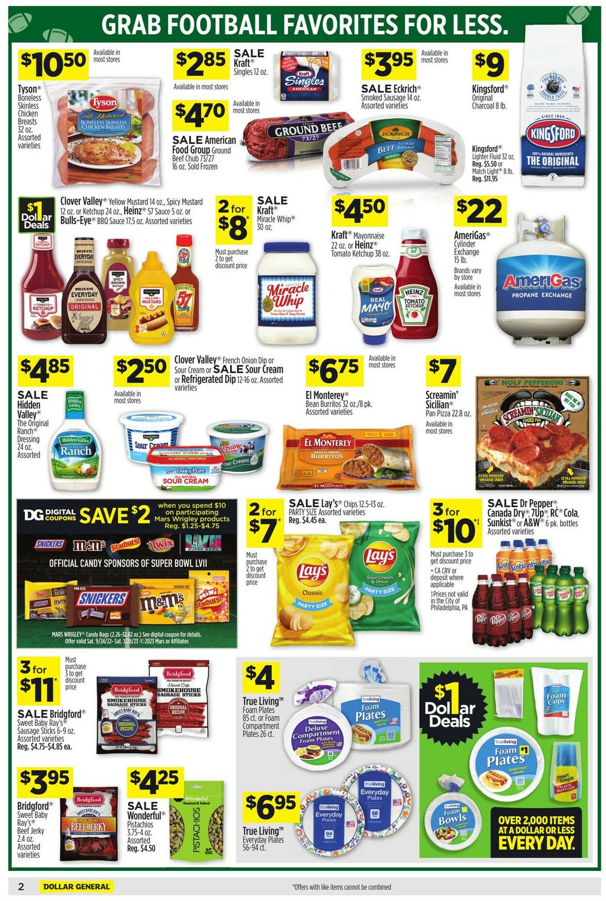 Dollar General Ad from 01/22/2023