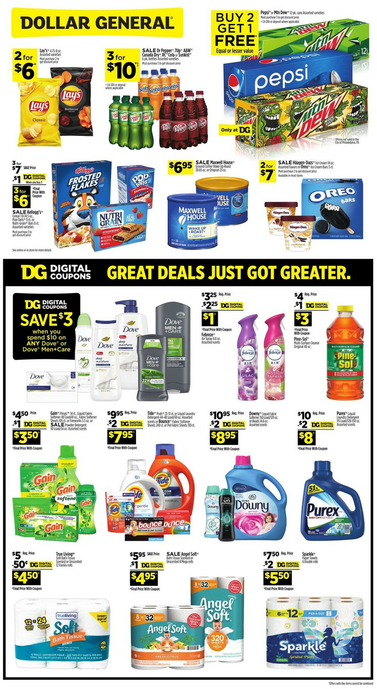 Dollar General Ad from 04/30/2023