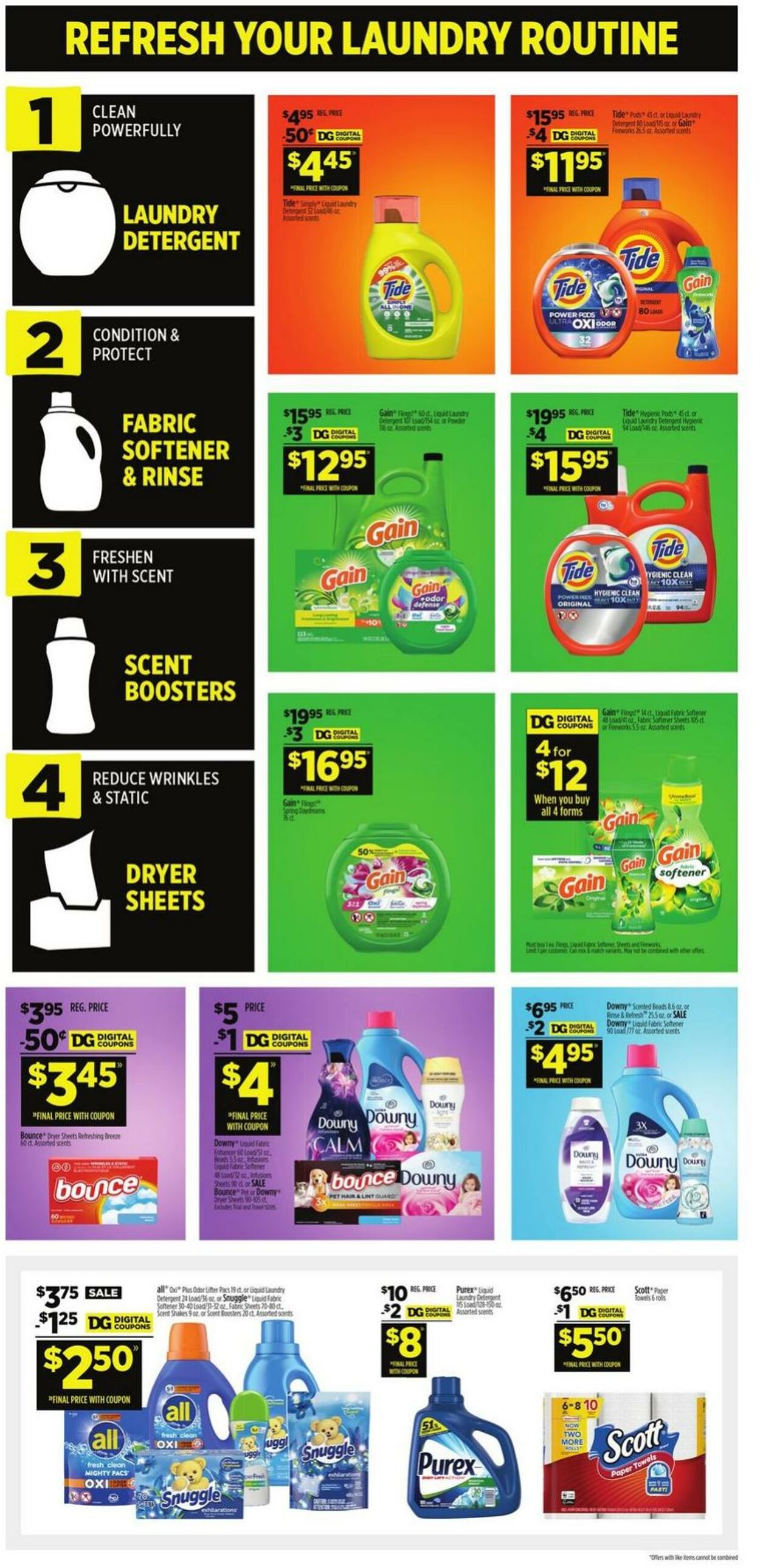 Dollar General Ad from 08/13/2023