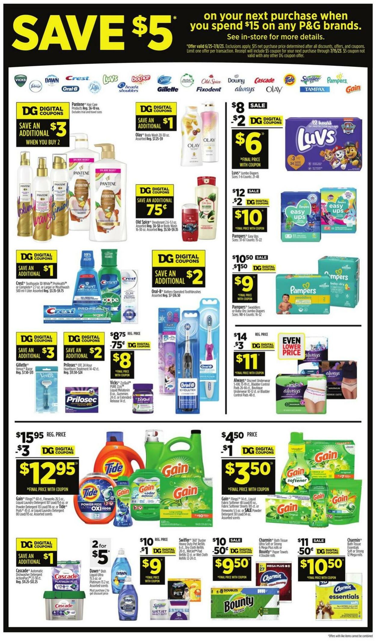 Dollar General Ad from 06/25/2023