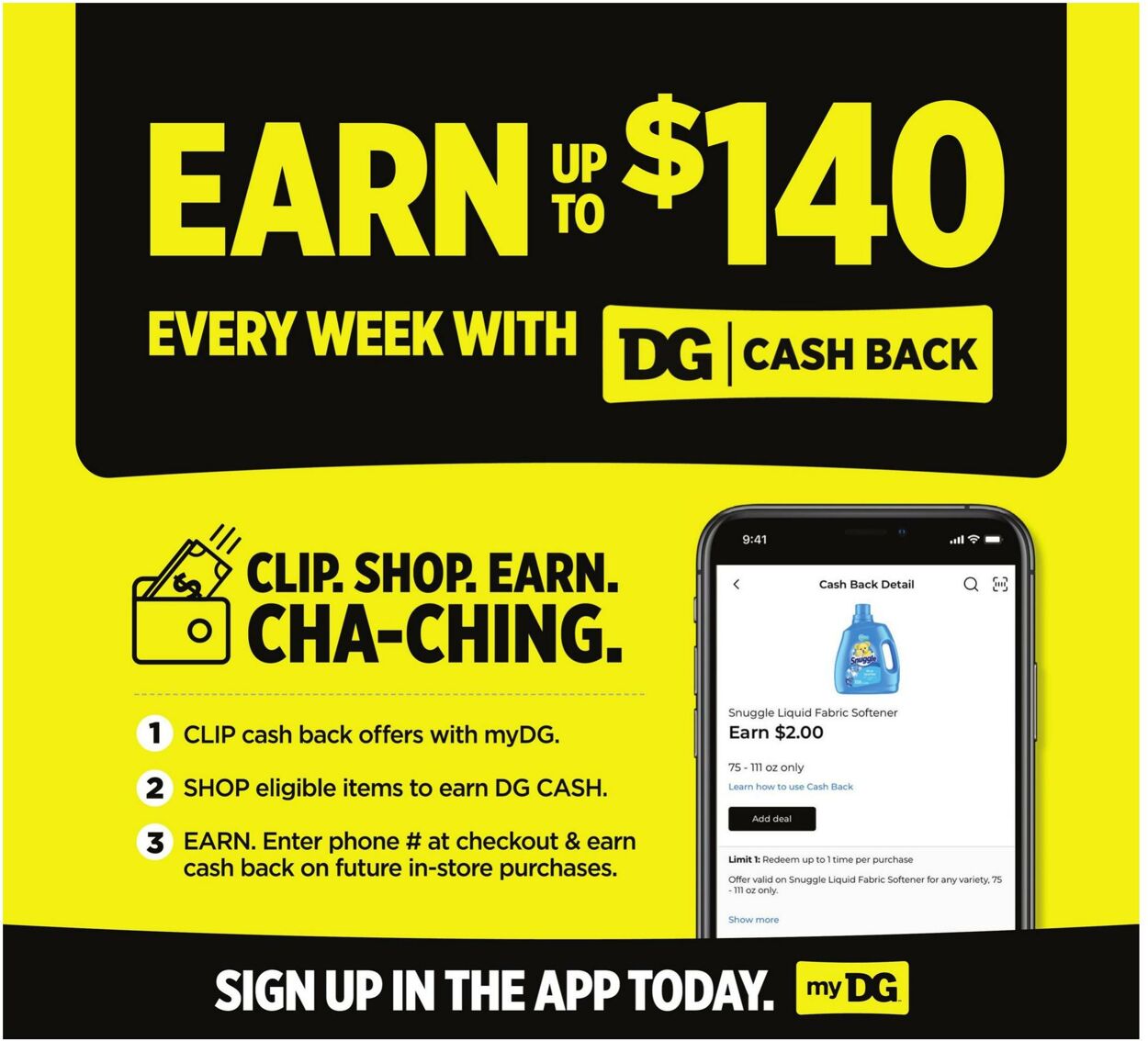 Dollar General Ad from 10/22/2023