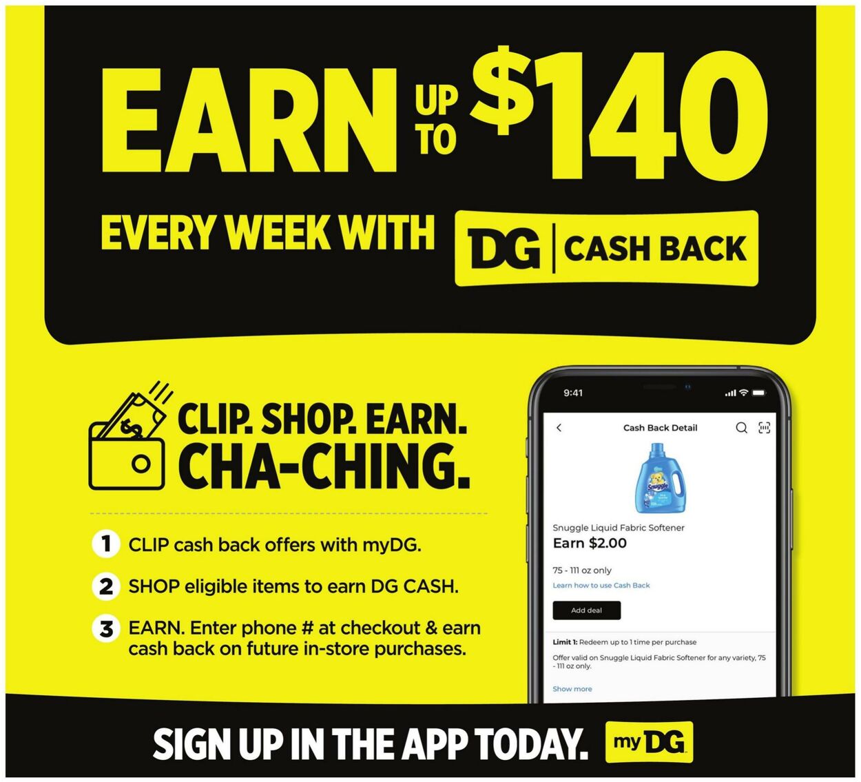 Dollar General Ad from 11/12/2023