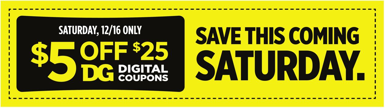 Dollar General Ad from 12/10/2023
