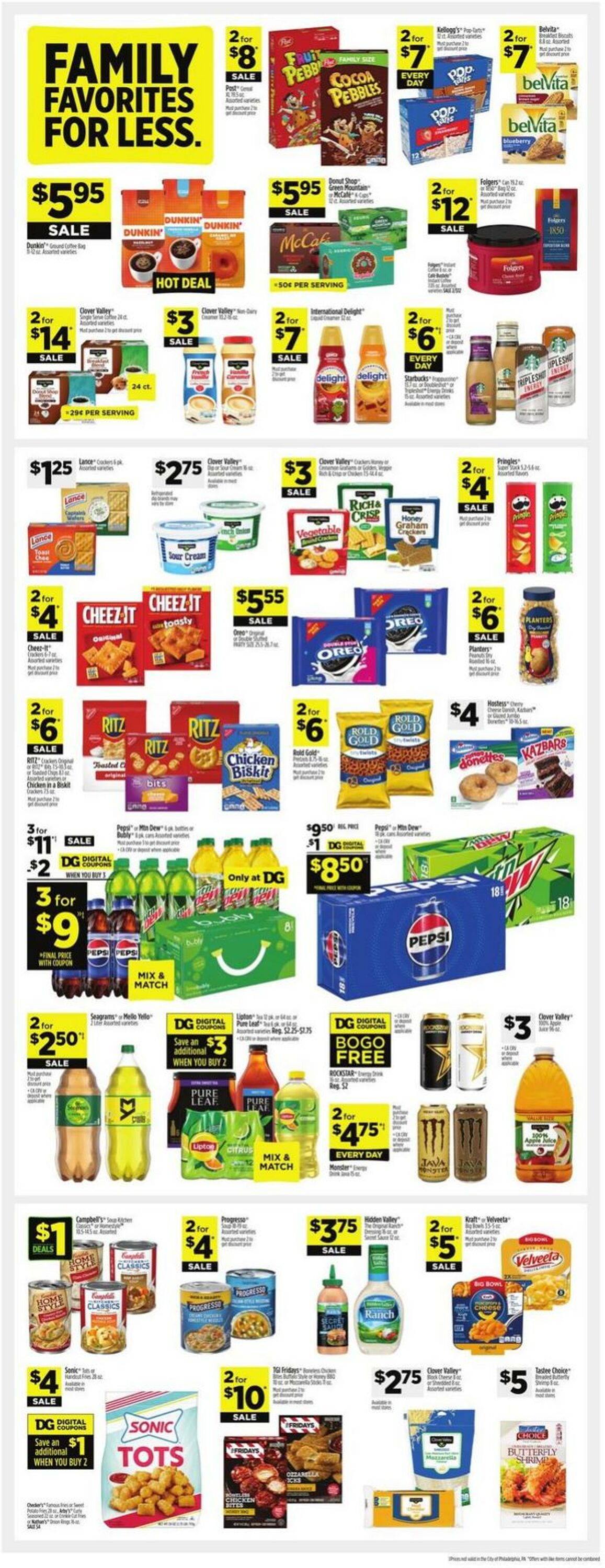 Dollar General Ad from 12/17/2023