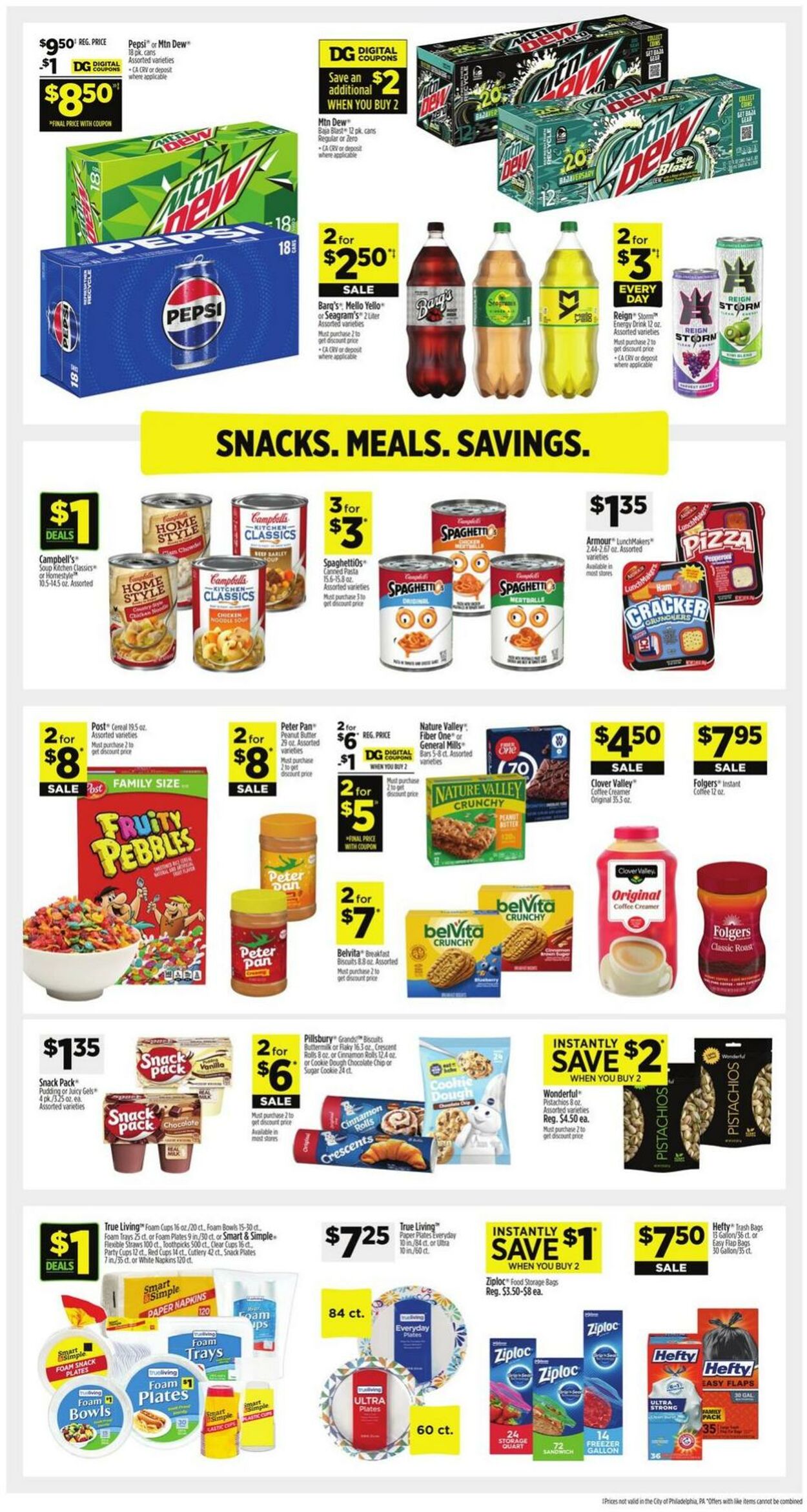 Dollar General Ad from 01/07/2024