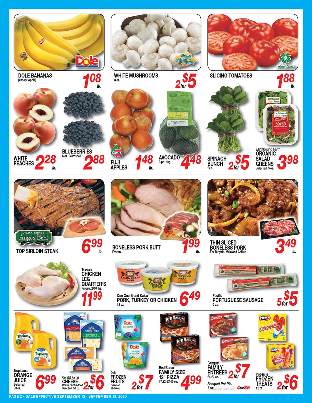 Don Quijote Hawaii Ad from 09/13/2020