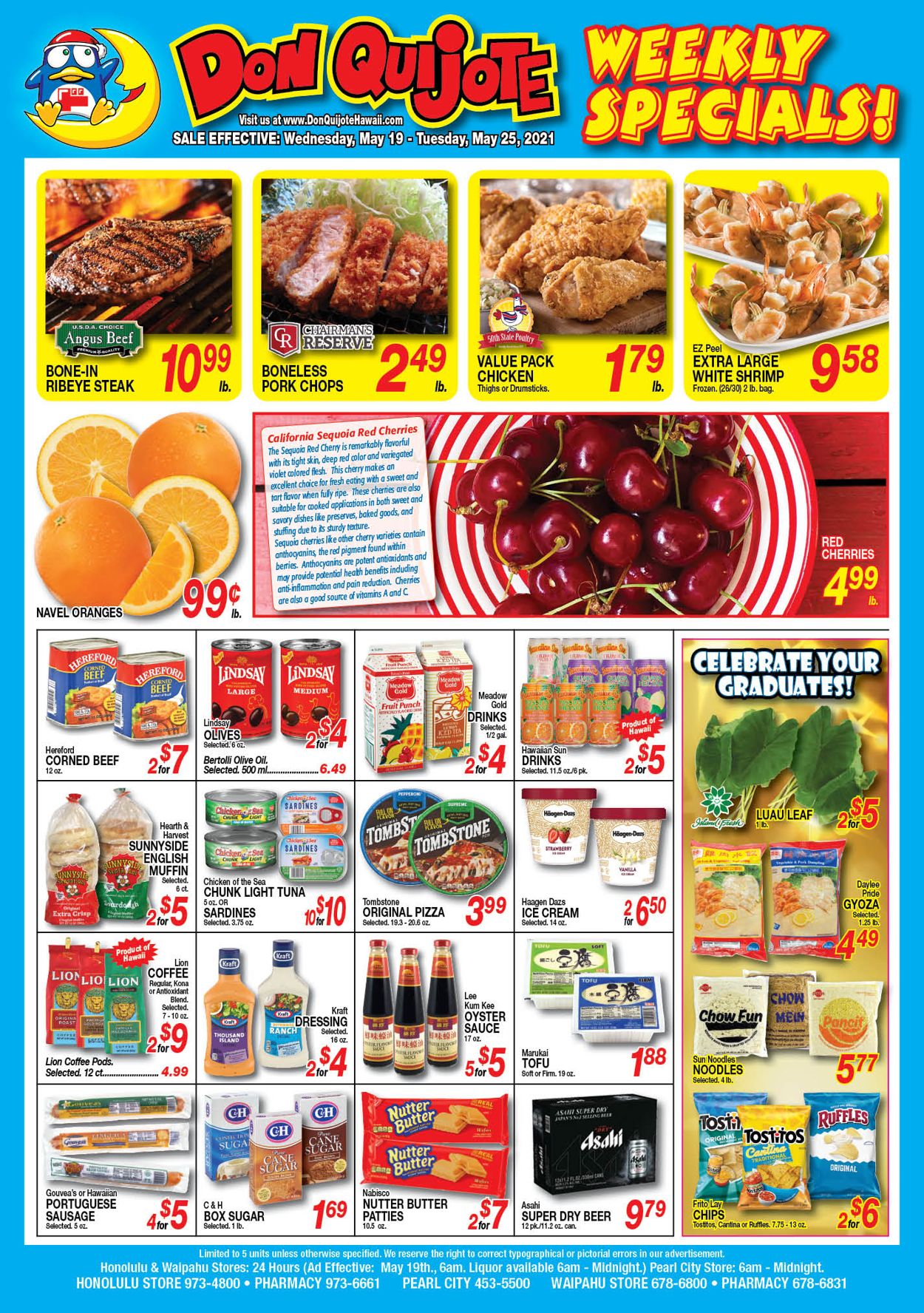 Don Quijote Hawaii Ad from 05/19/2021