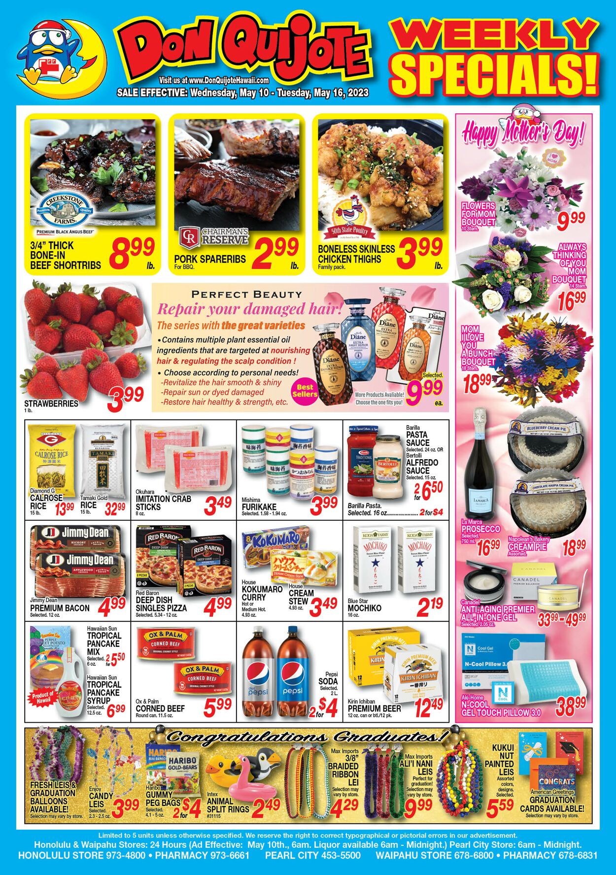 Don Quijote Hawaii Ad from 05/10/2023