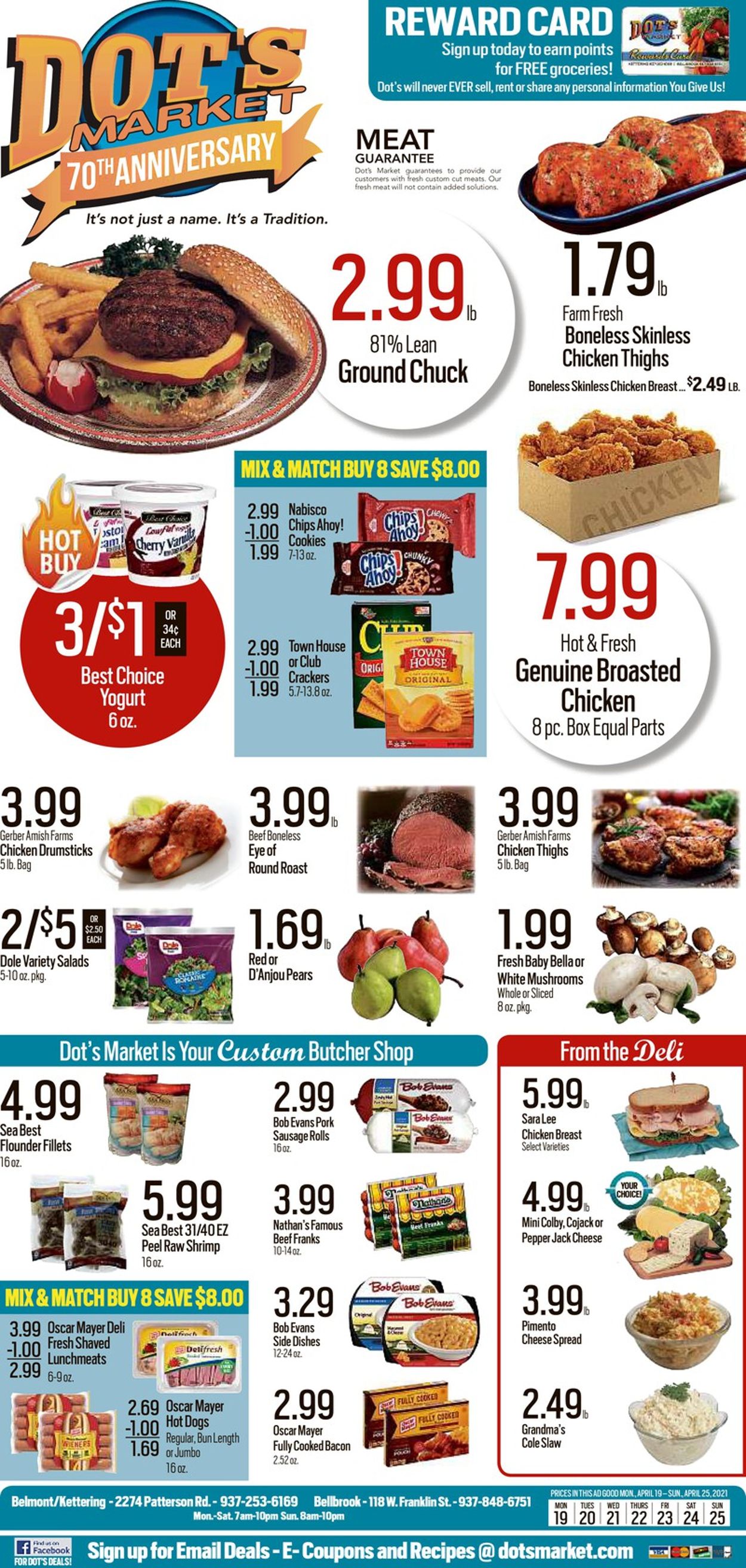 Dot's Market Ad from 04/19/2021