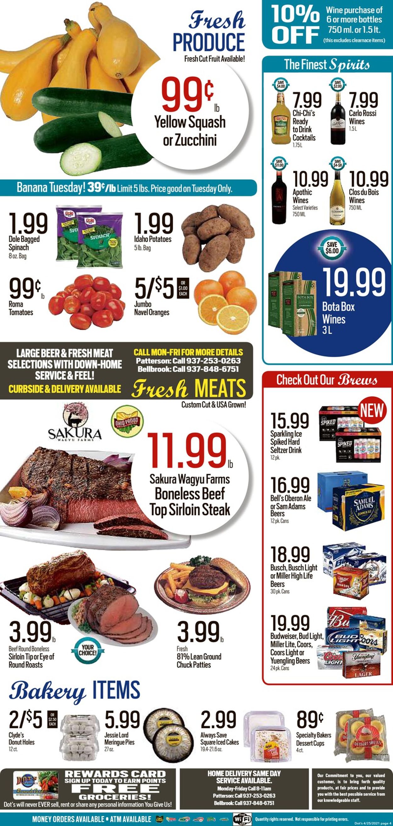 Dot's Market Ad from 04/26/2021