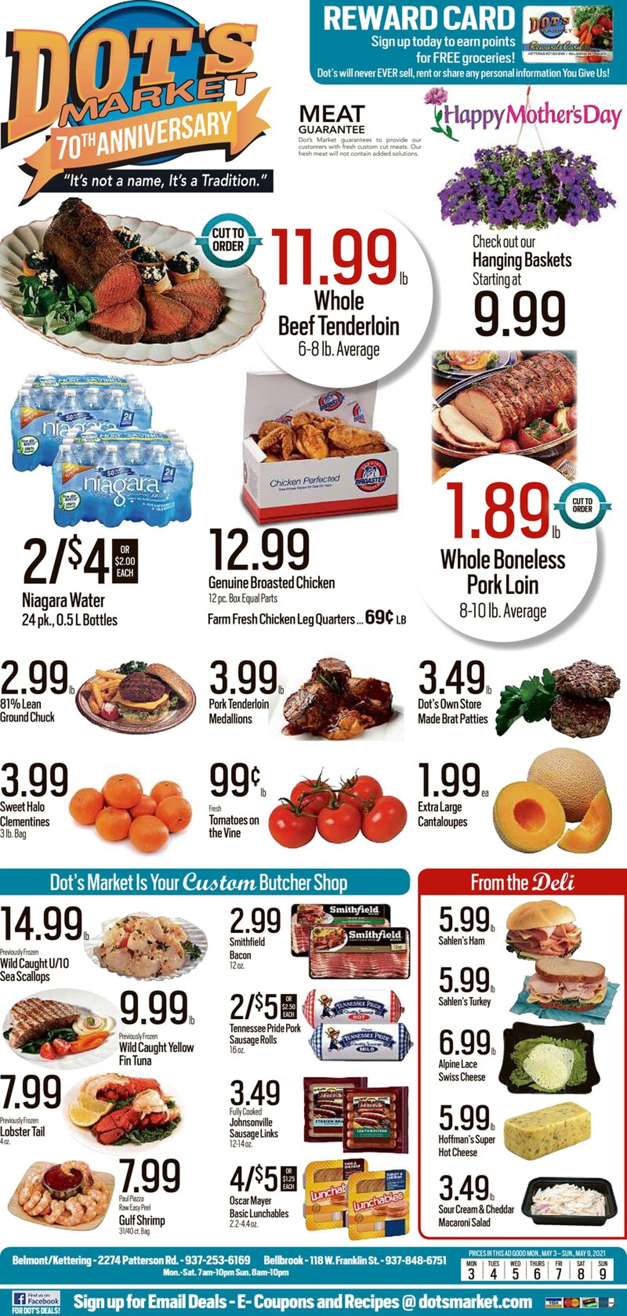 Dot's Market Ad from 05/03/2021