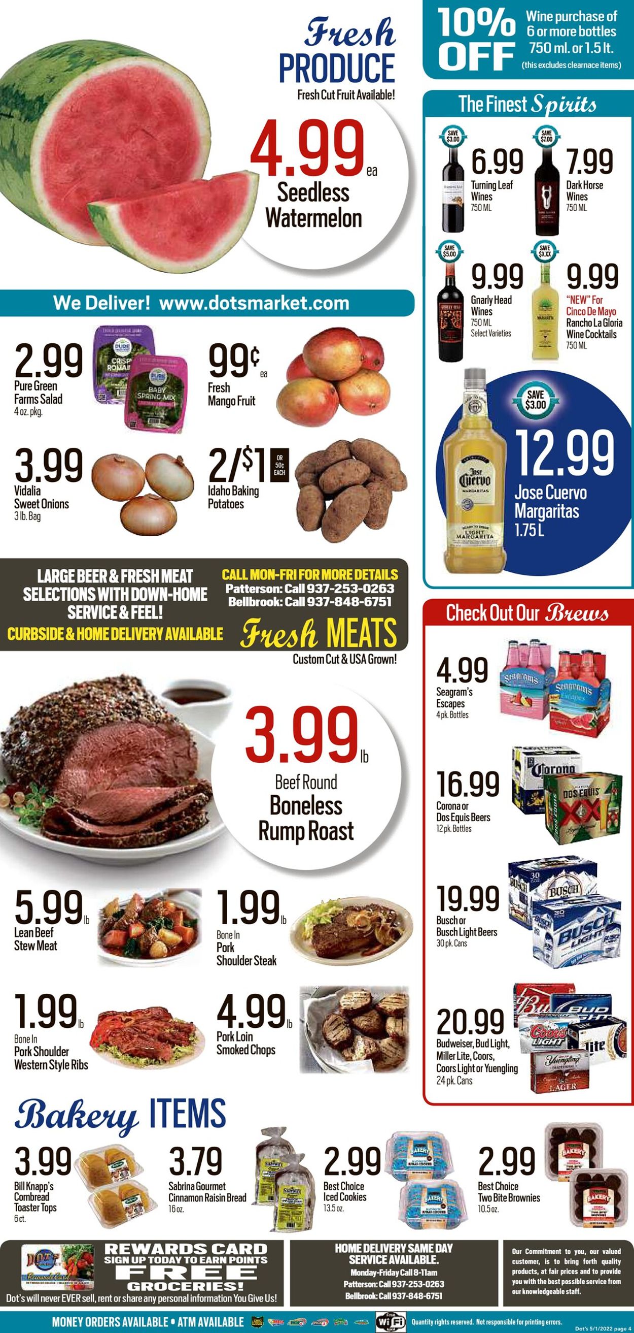 Dot's Market Ad from 05/02/2022