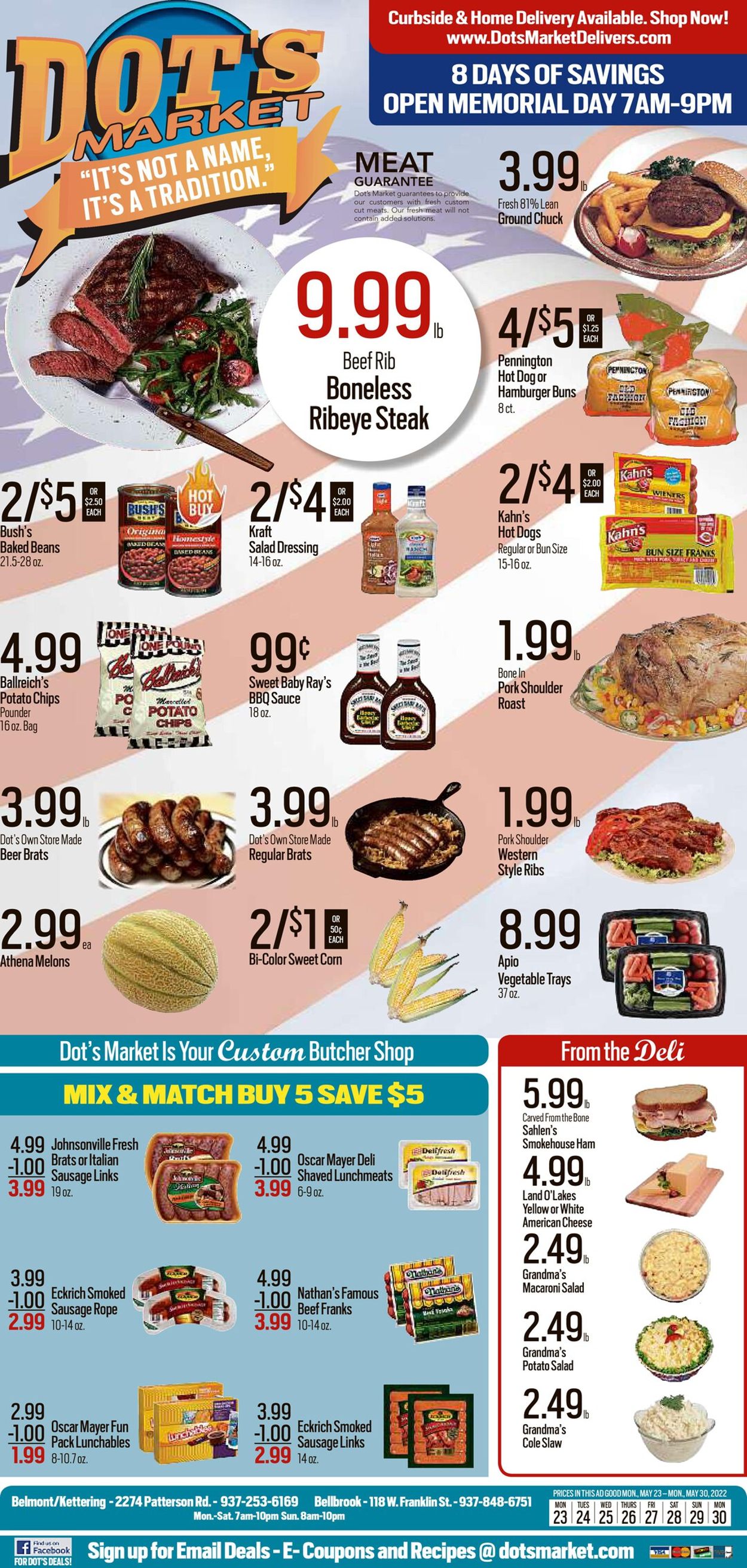 Dot's Market Ad from 05/23/2022