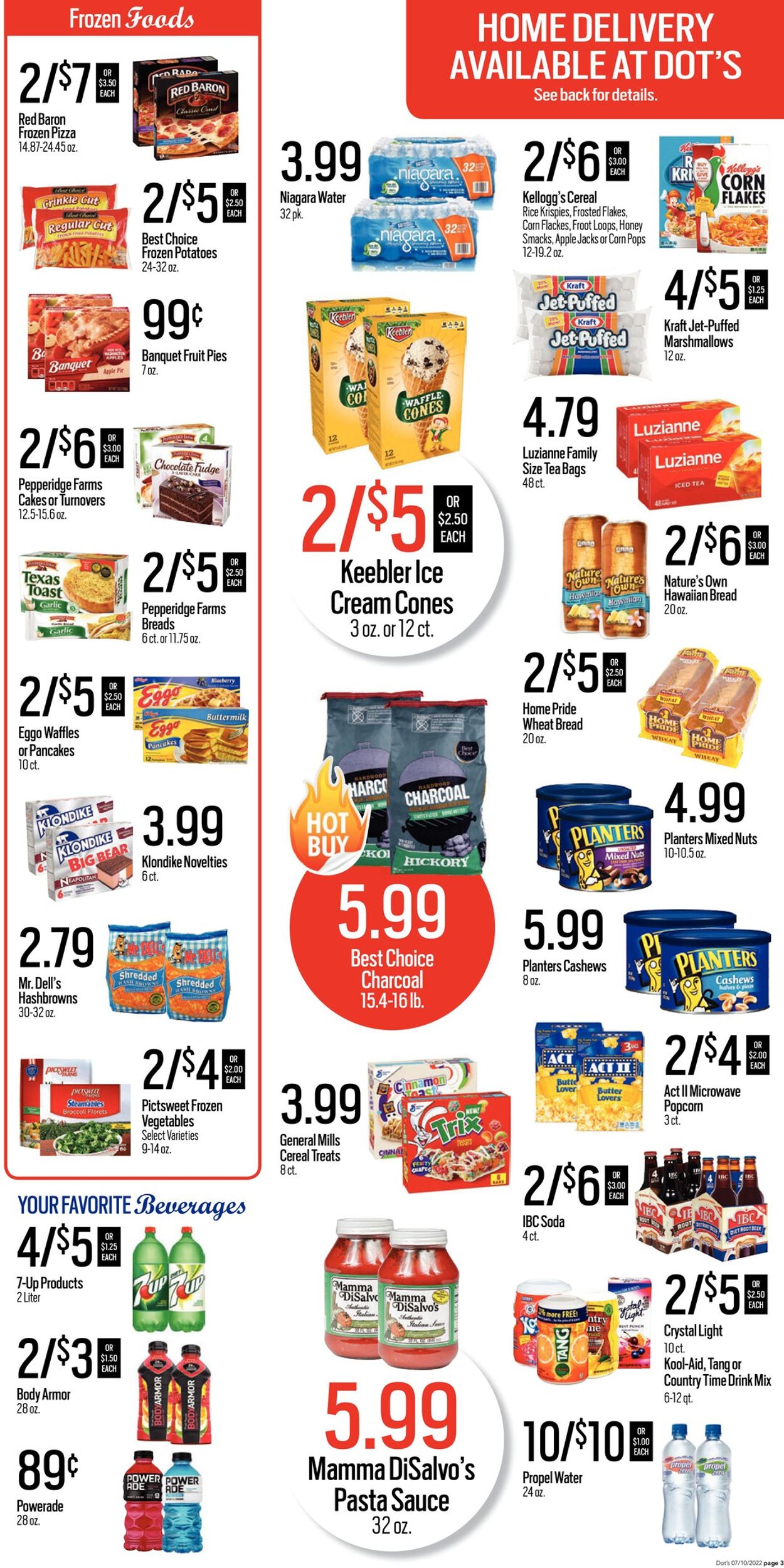 Dot's Market Ad from 07/11/2022