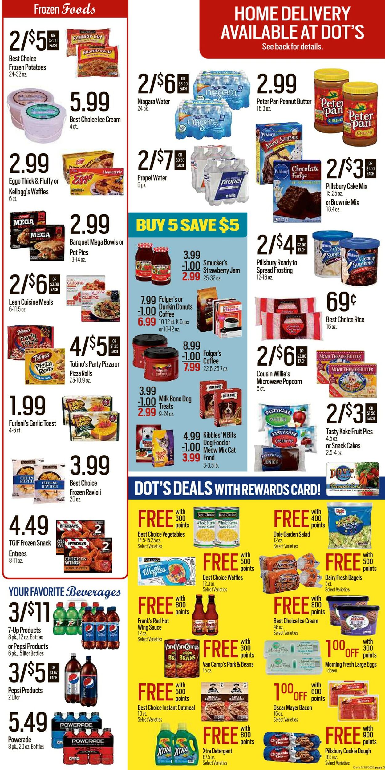 Dot's Market Ad from 09/19/2022