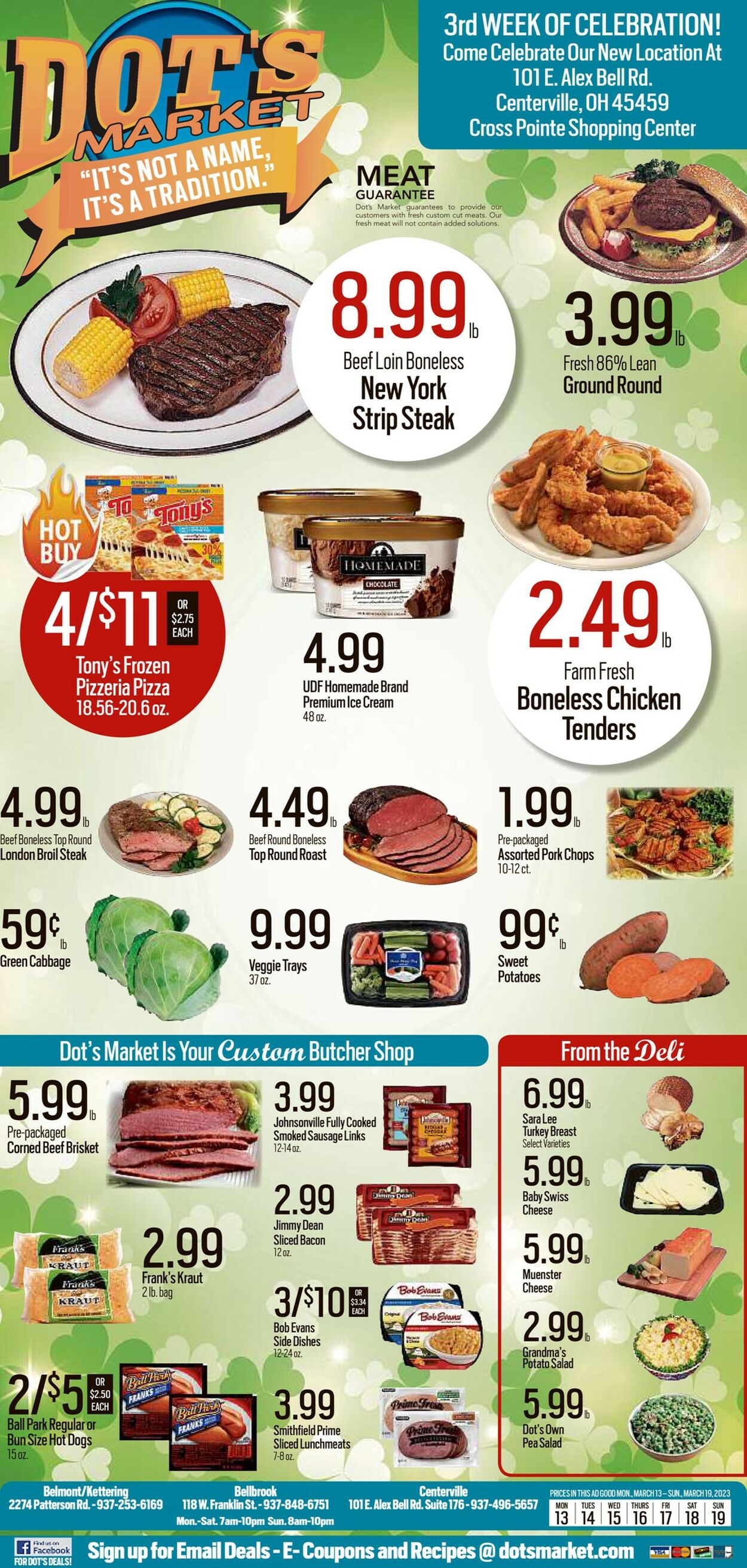 Dot's Market Ad from 03/13/2023