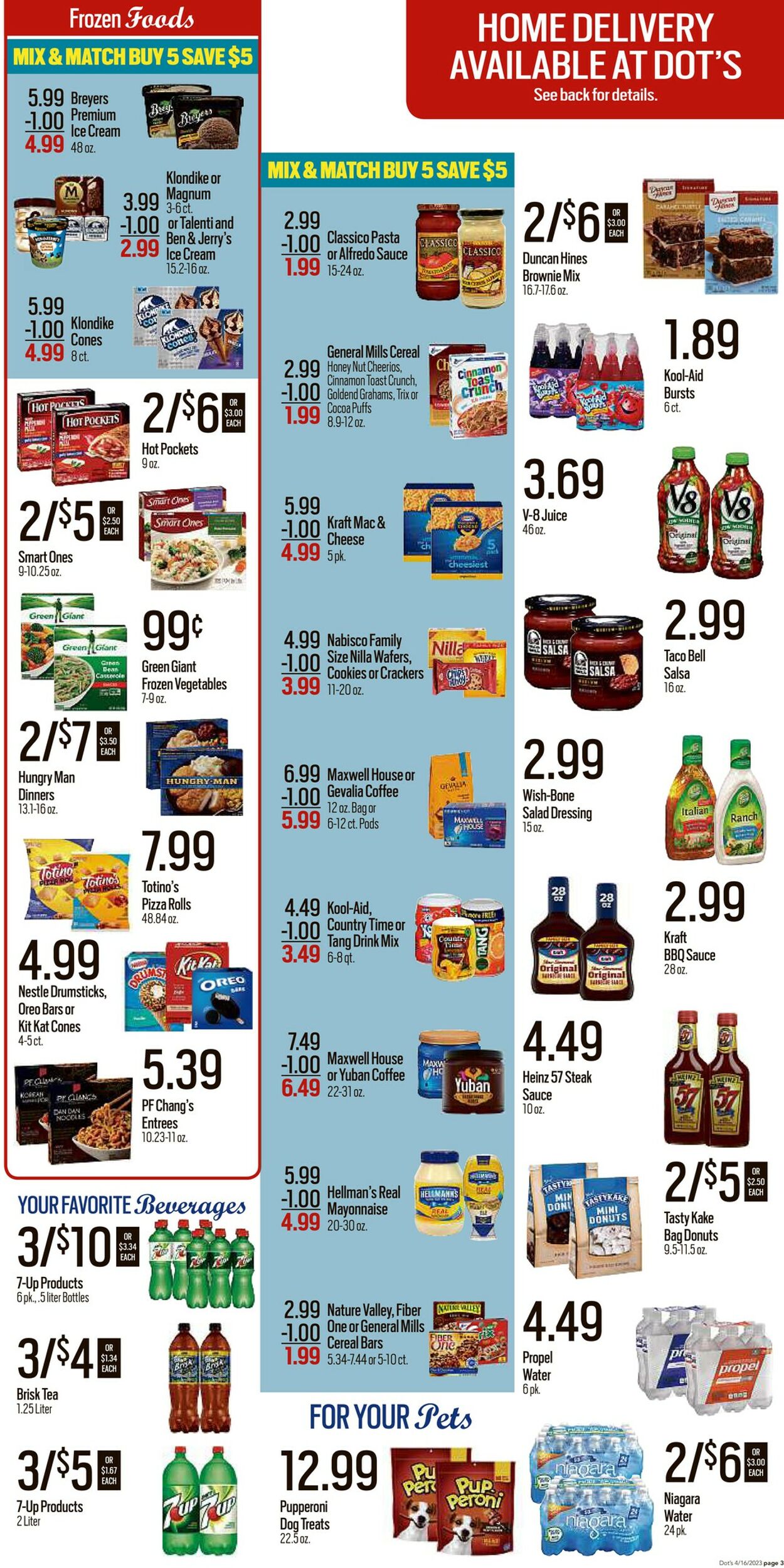 Dot's Market Ad from 04/17/2023