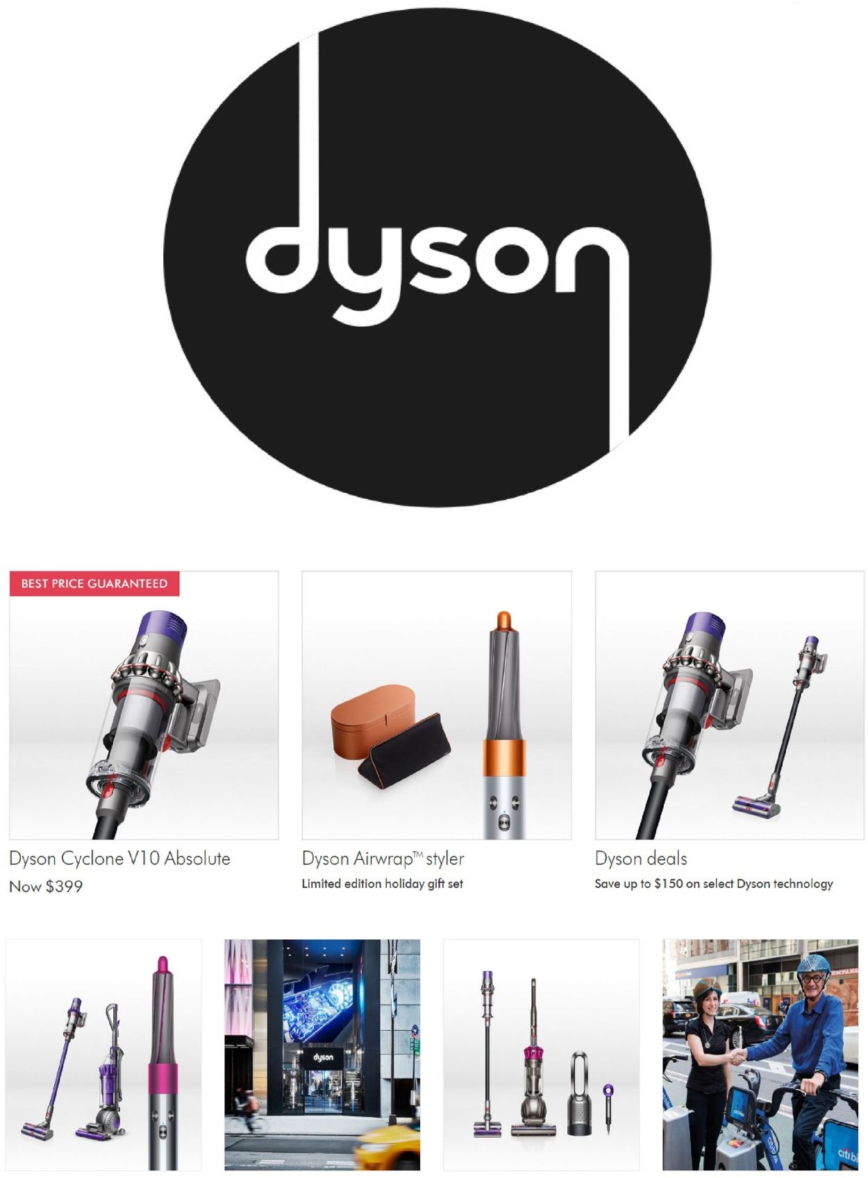 Dyson Ad from 11/20/2020