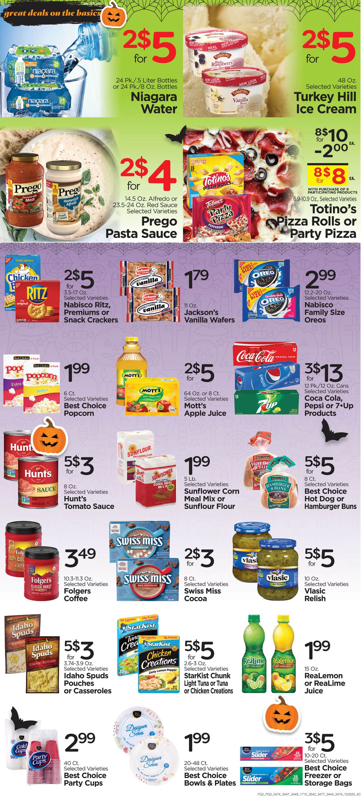 Edwards Food Giant Ad from 10/28/2020