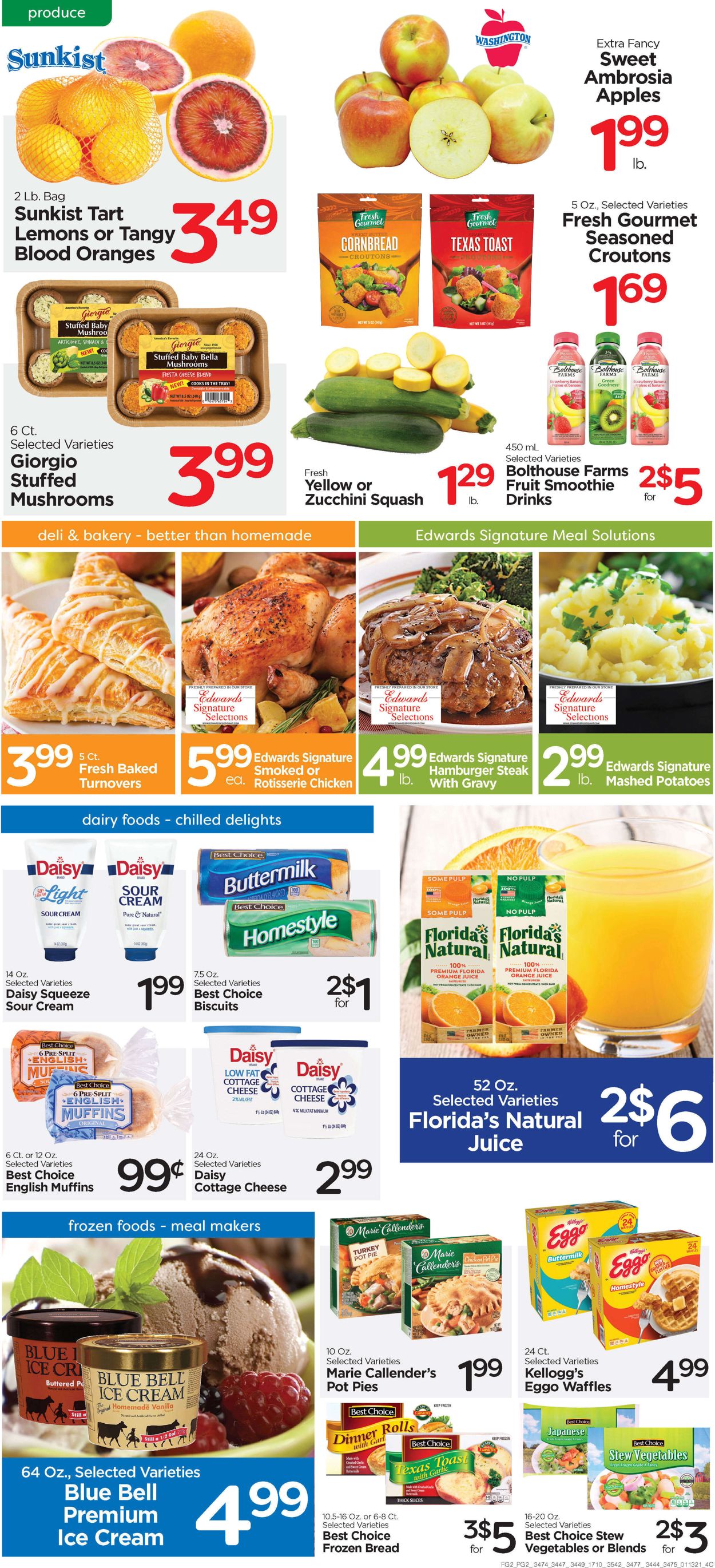 Edwards Food Giant Ad from 01/13/2021