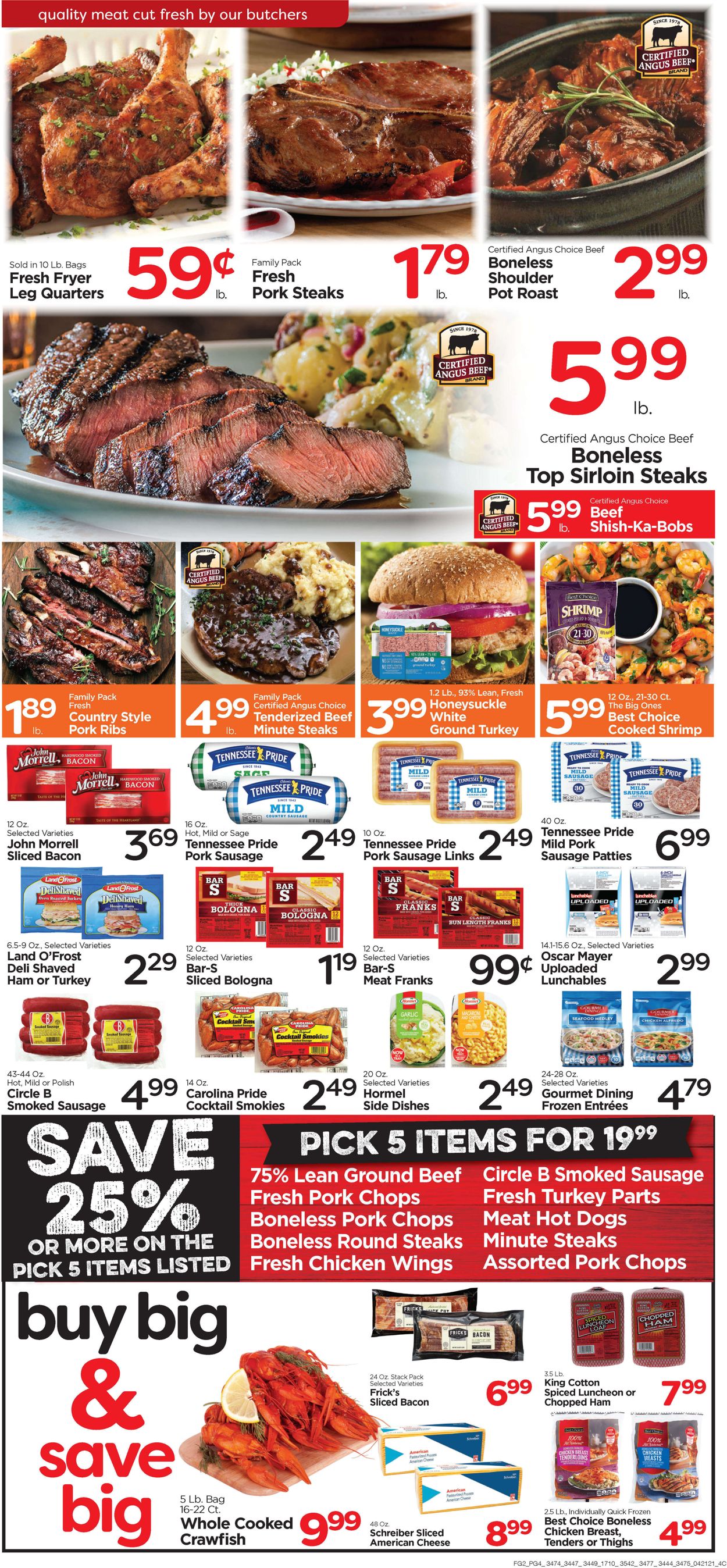 Edwards Food Giant Ad from 04/21/2021