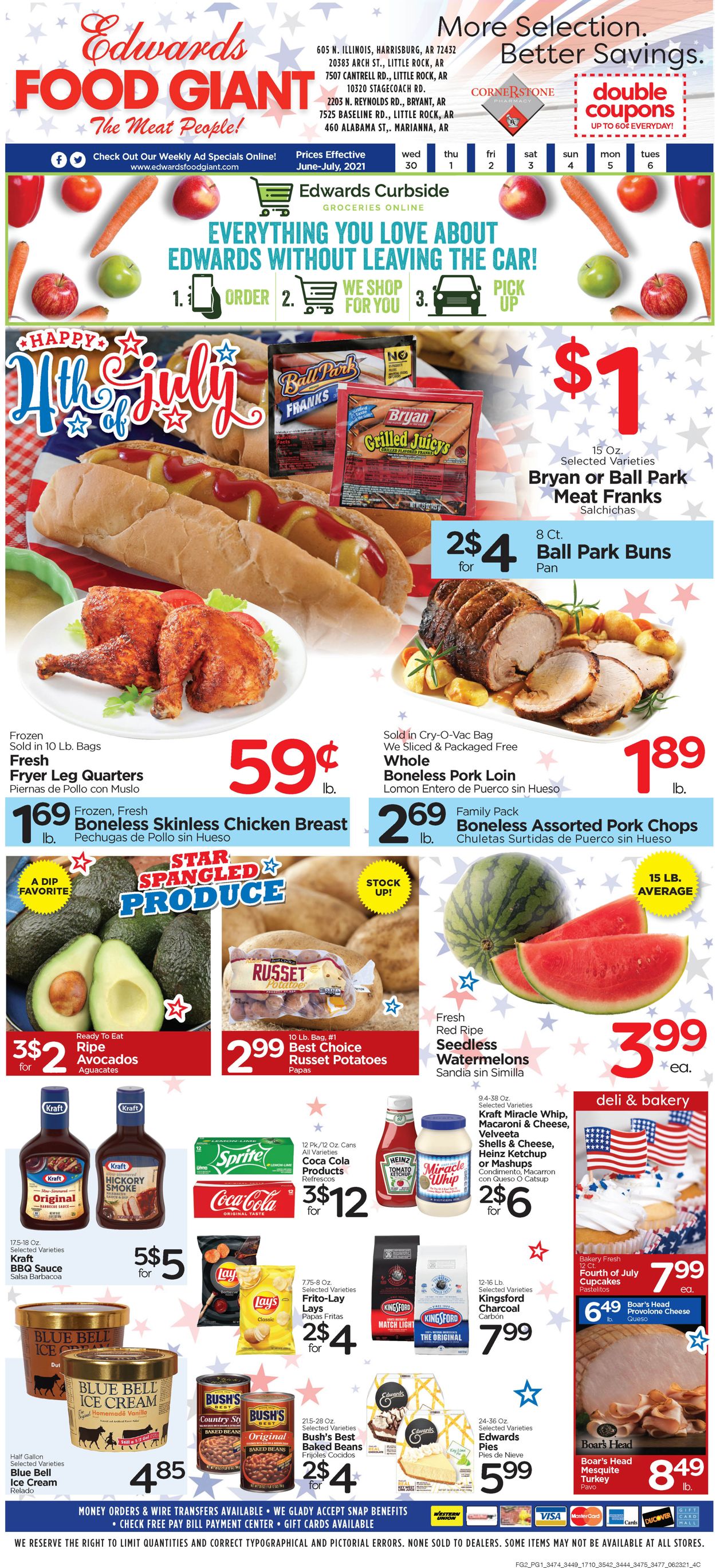 Edwards Food Giant Ad from 06/30/2021