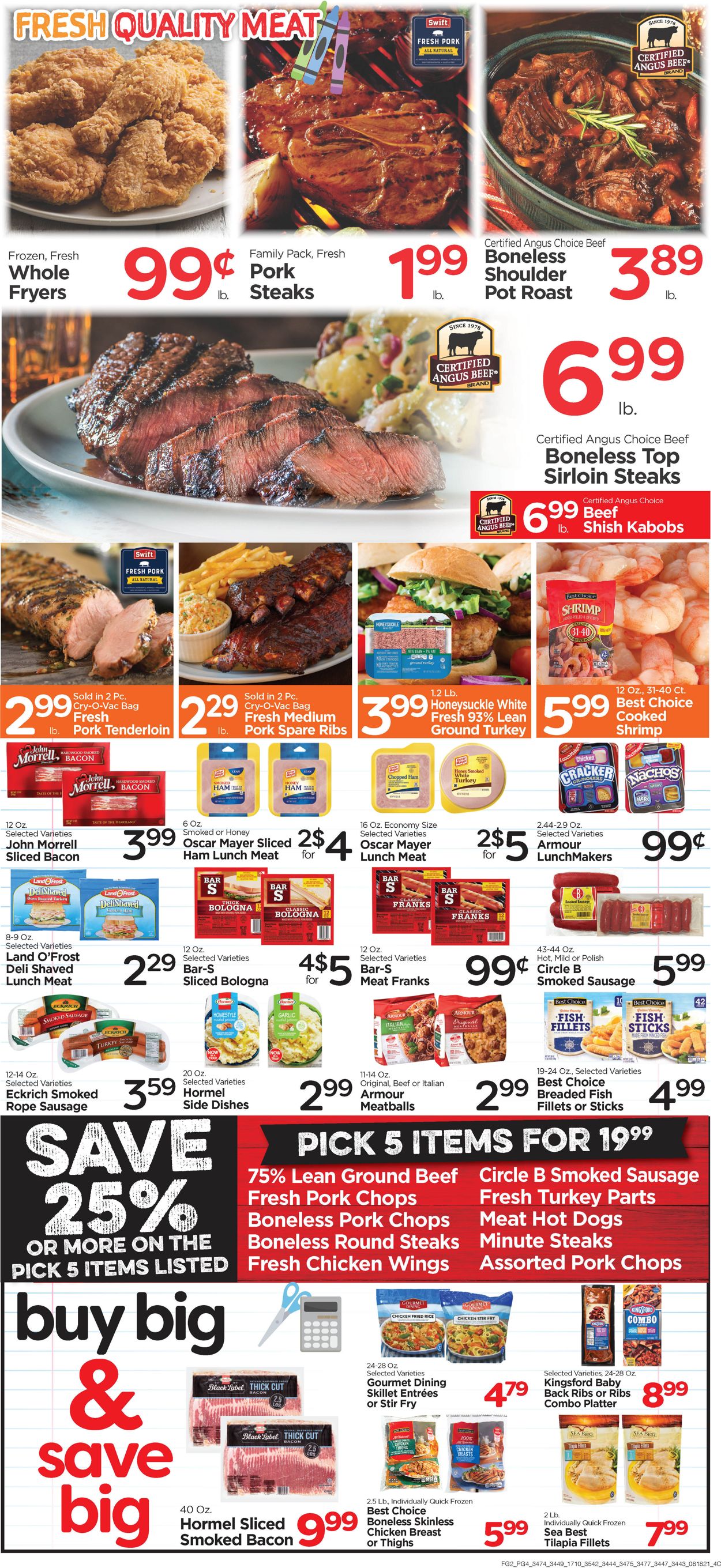 Edwards Food Giant Ad from 08/18/2021