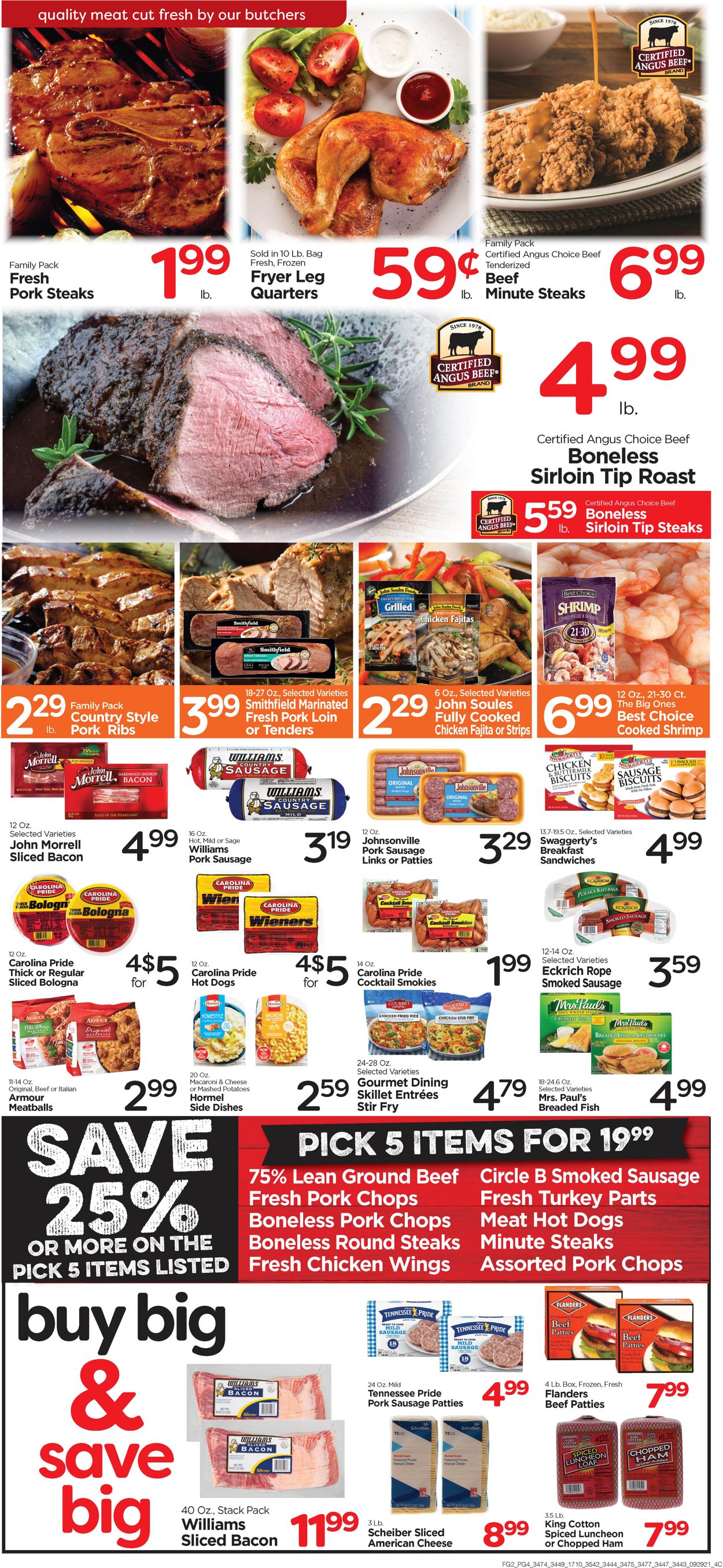 Edwards Food Giant Ad from 09/29/2021