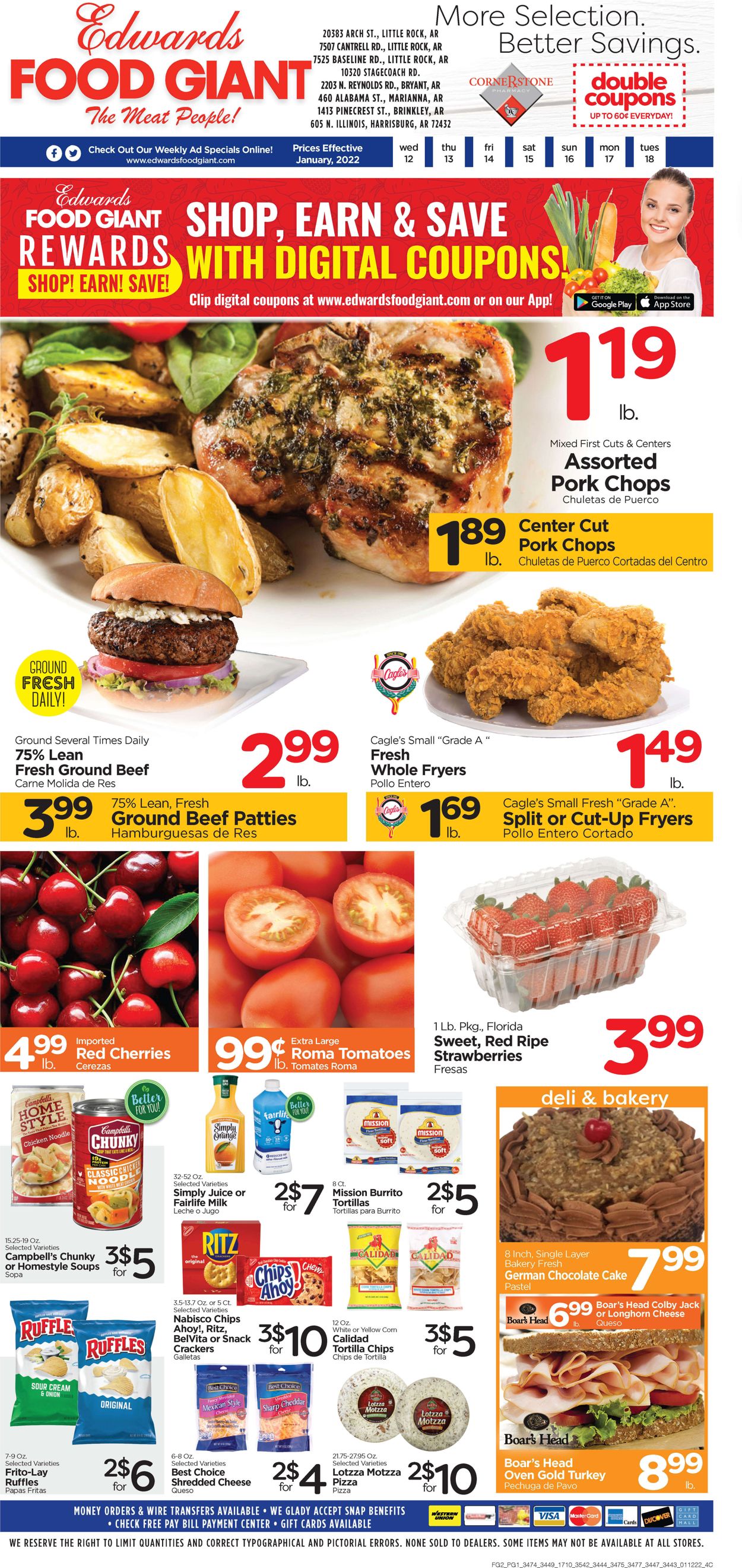 Edwards Food Giant Ad from 01/12/2022