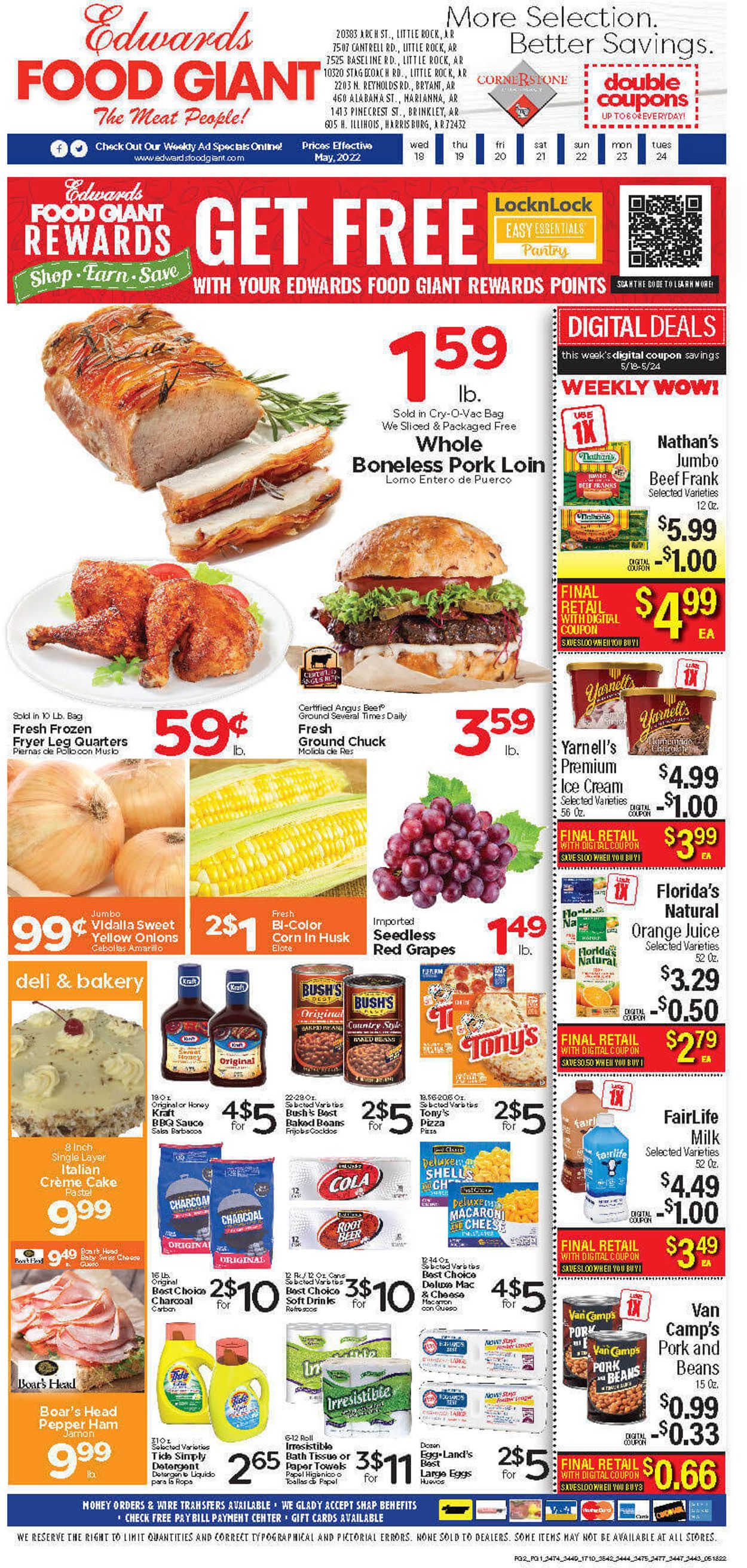 Edwards Food Giant Ad from 05/18/2022