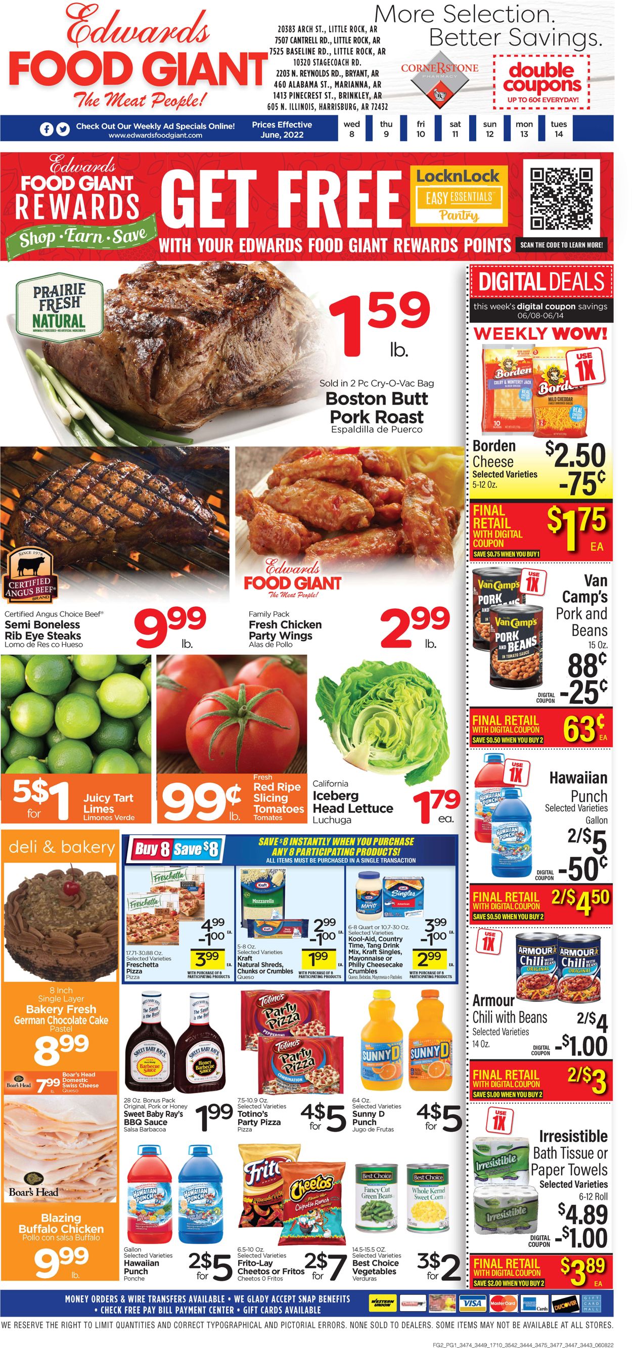 Edwards Food Giant Ad from 06/08/2022