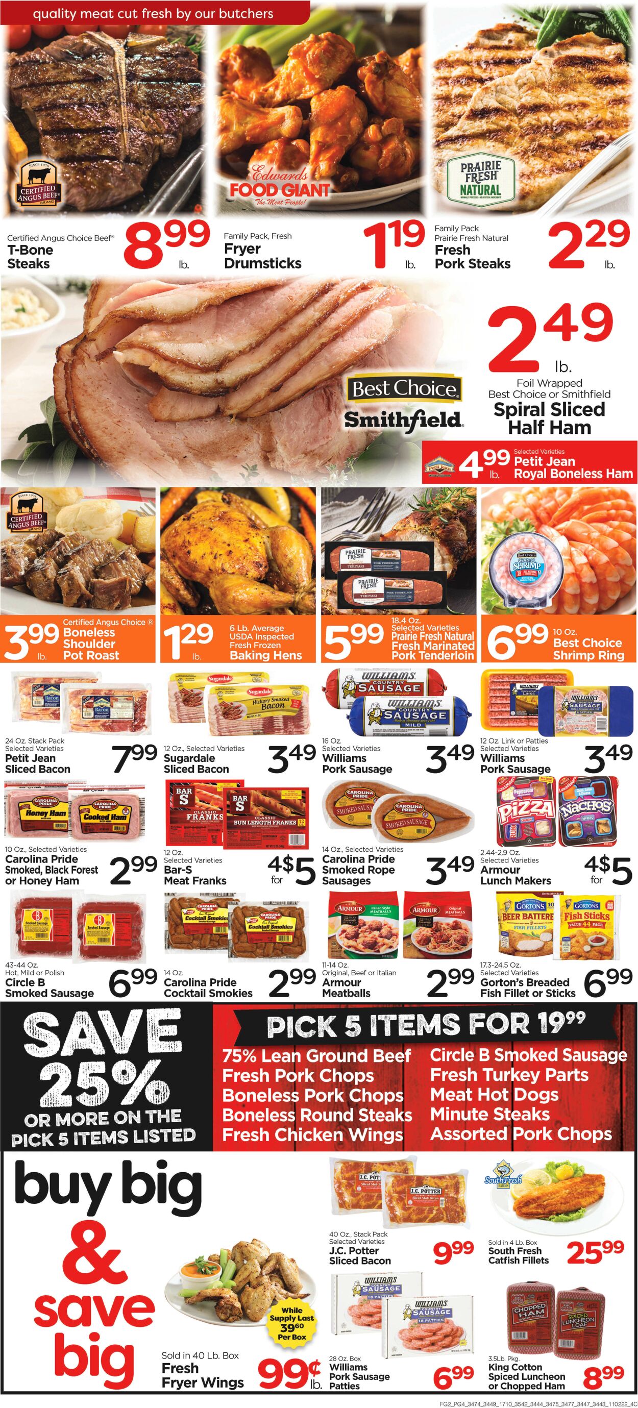Edwards Food Giant Ad from 11/02/2022