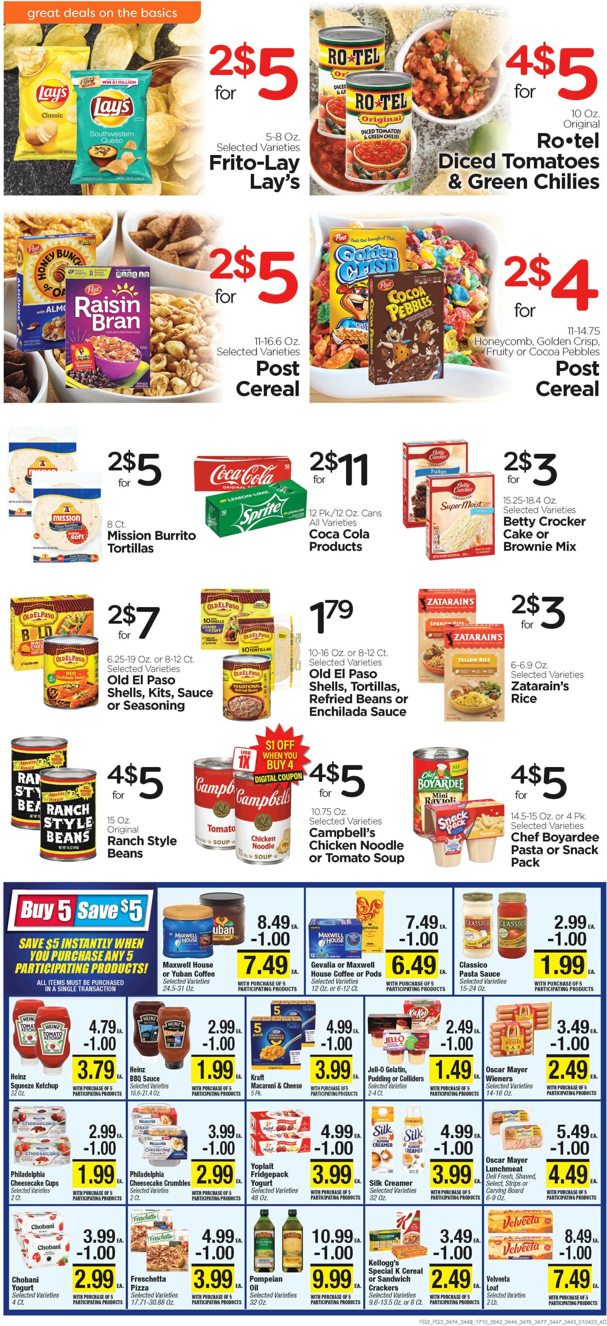 Edwards Food Giant Ad from 01/04/2023