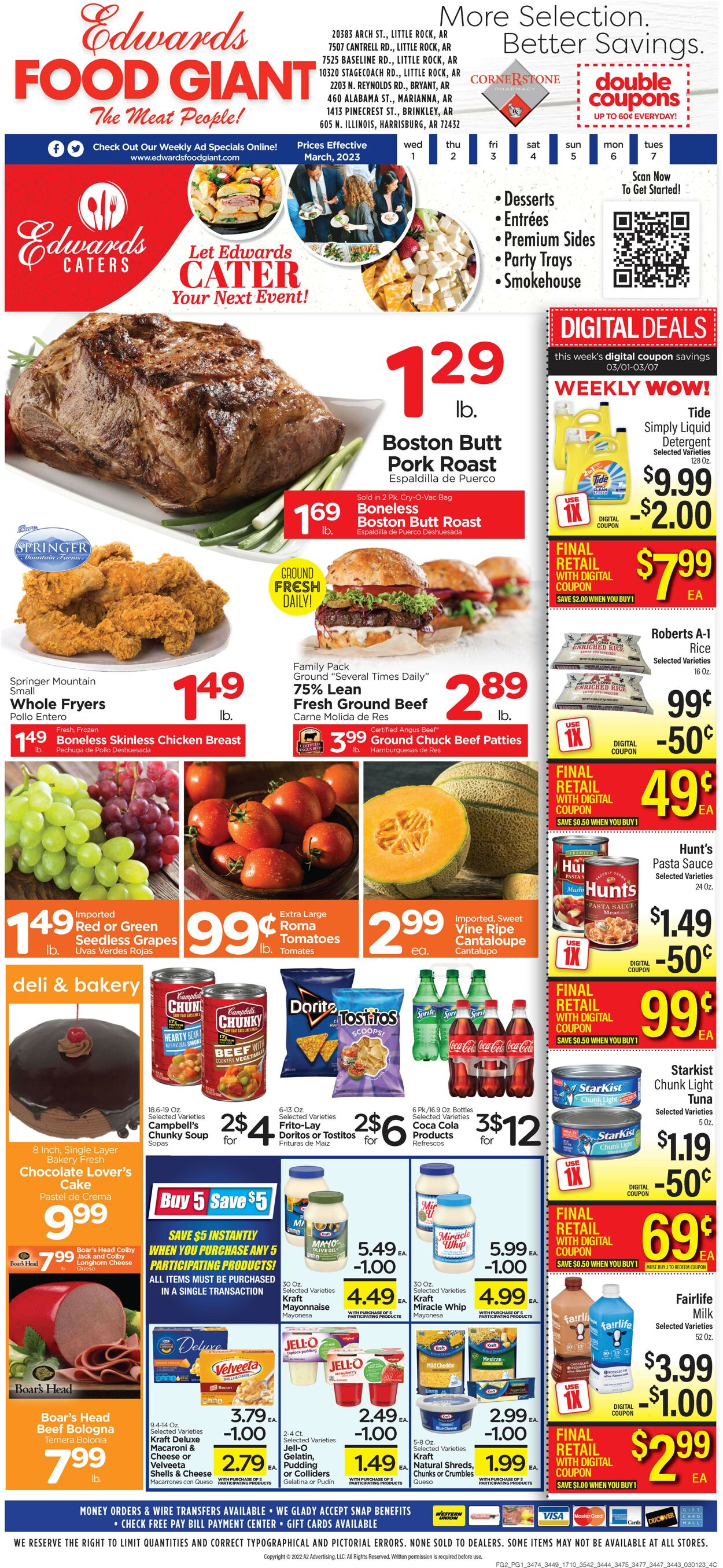 Edwards Food Giant Ad from 03/01/2023