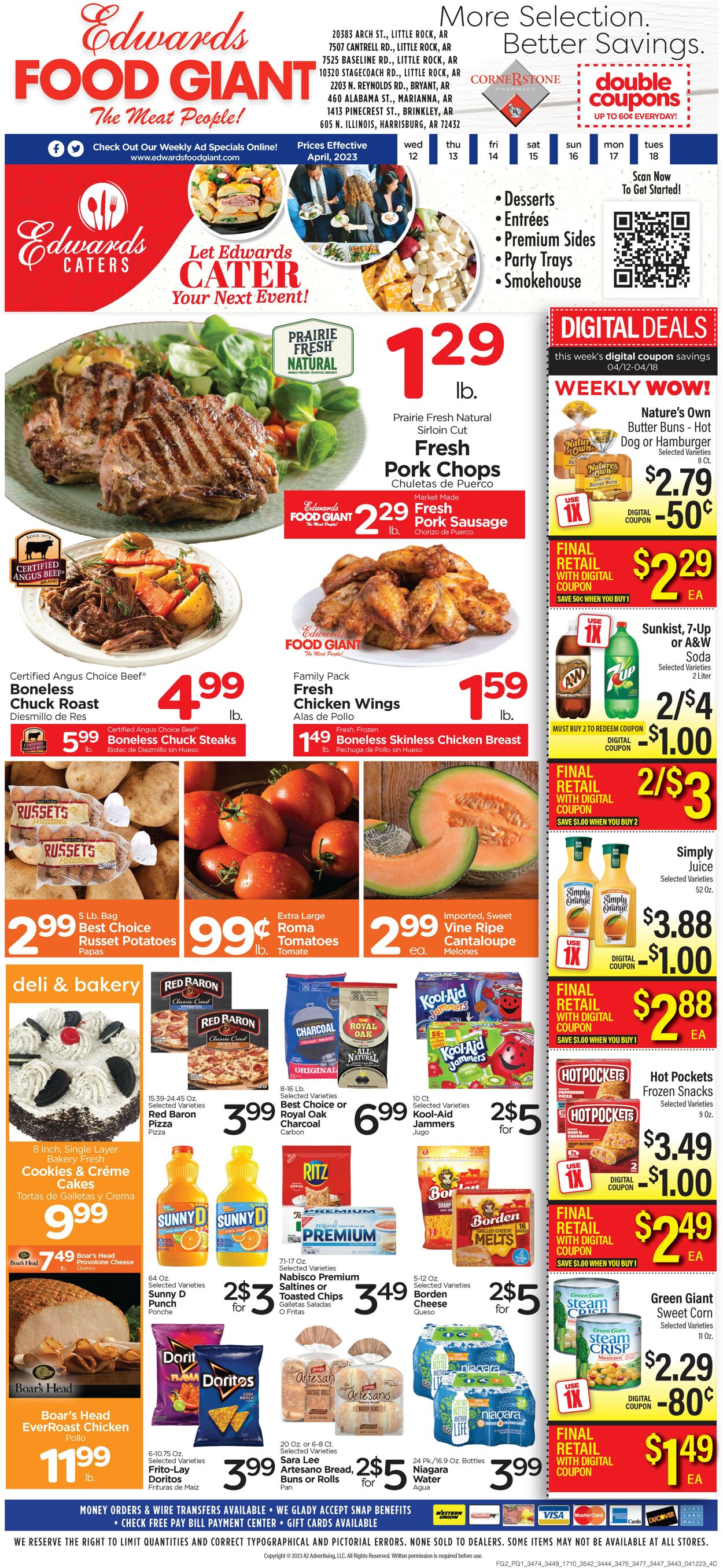 Edwards Food Giant Ad from 04/12/2023