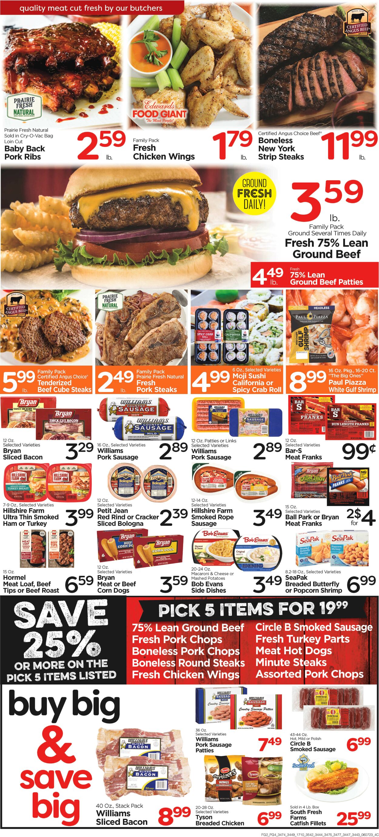 Edwards Food Giant Ad from 06/07/2023